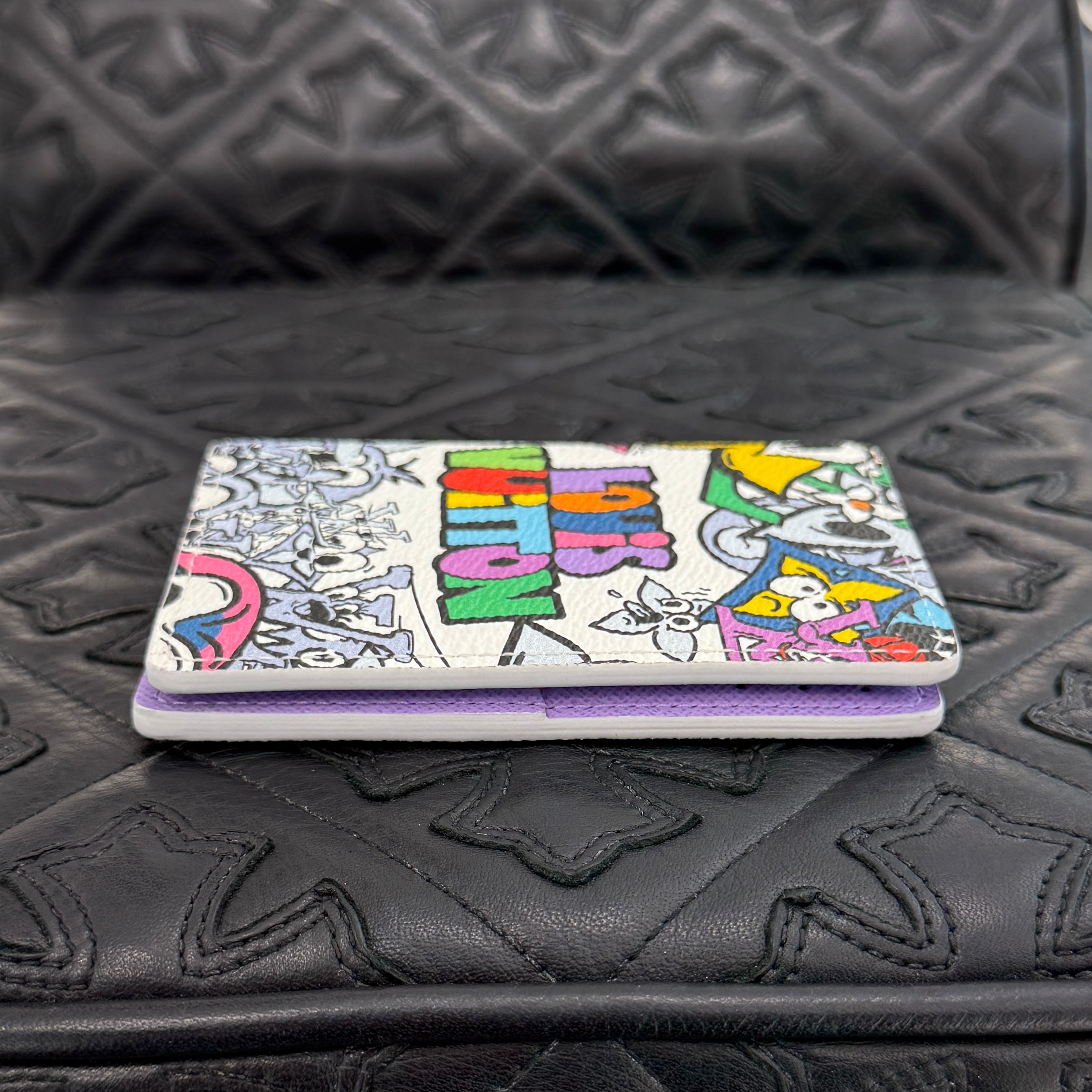 LOUIS VUITTON 2023SS Organizer de Poche Multicolor Monogram Comic Cardcase M82024 ヴィトン オーガナイザー･ドゥ ポッシュ マルチカラーモノグラムコミック カードケース