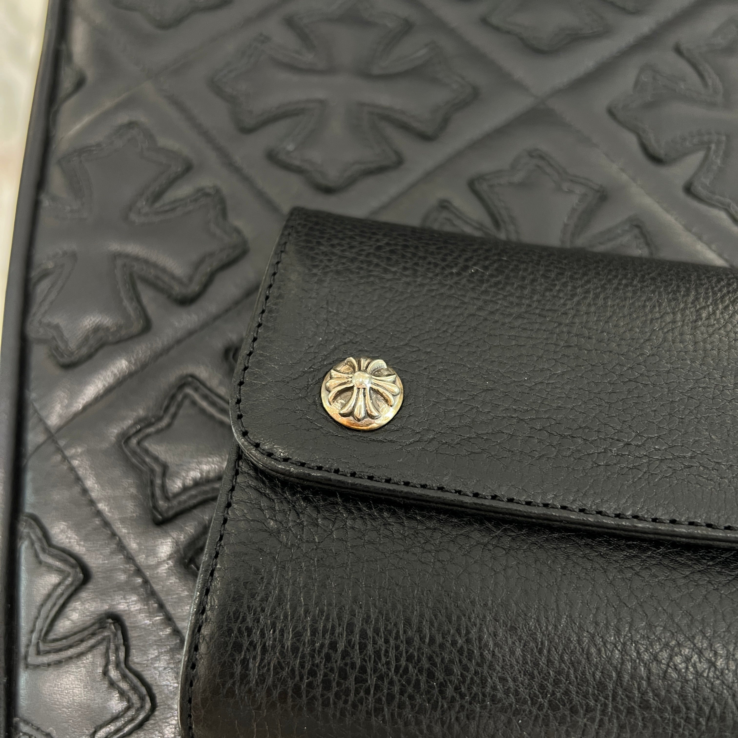 CHROME HEARTS Wave Mini Cross Ball Wallet クロムハーツ ウェーブ ミニ クロスボール ウォレット