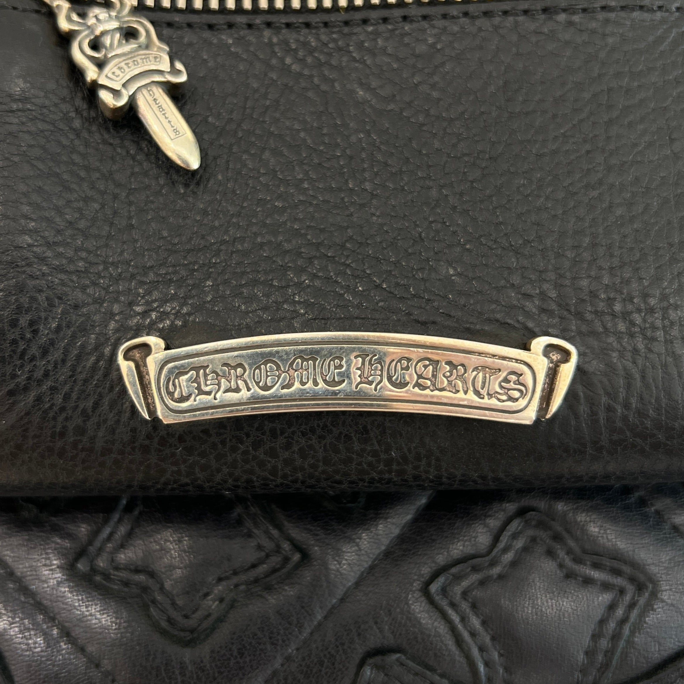CHROME HEARTS Wave Mini Cross Ball Wallet クロムハーツ ウェーブ ミニ クロスボール ウォレット