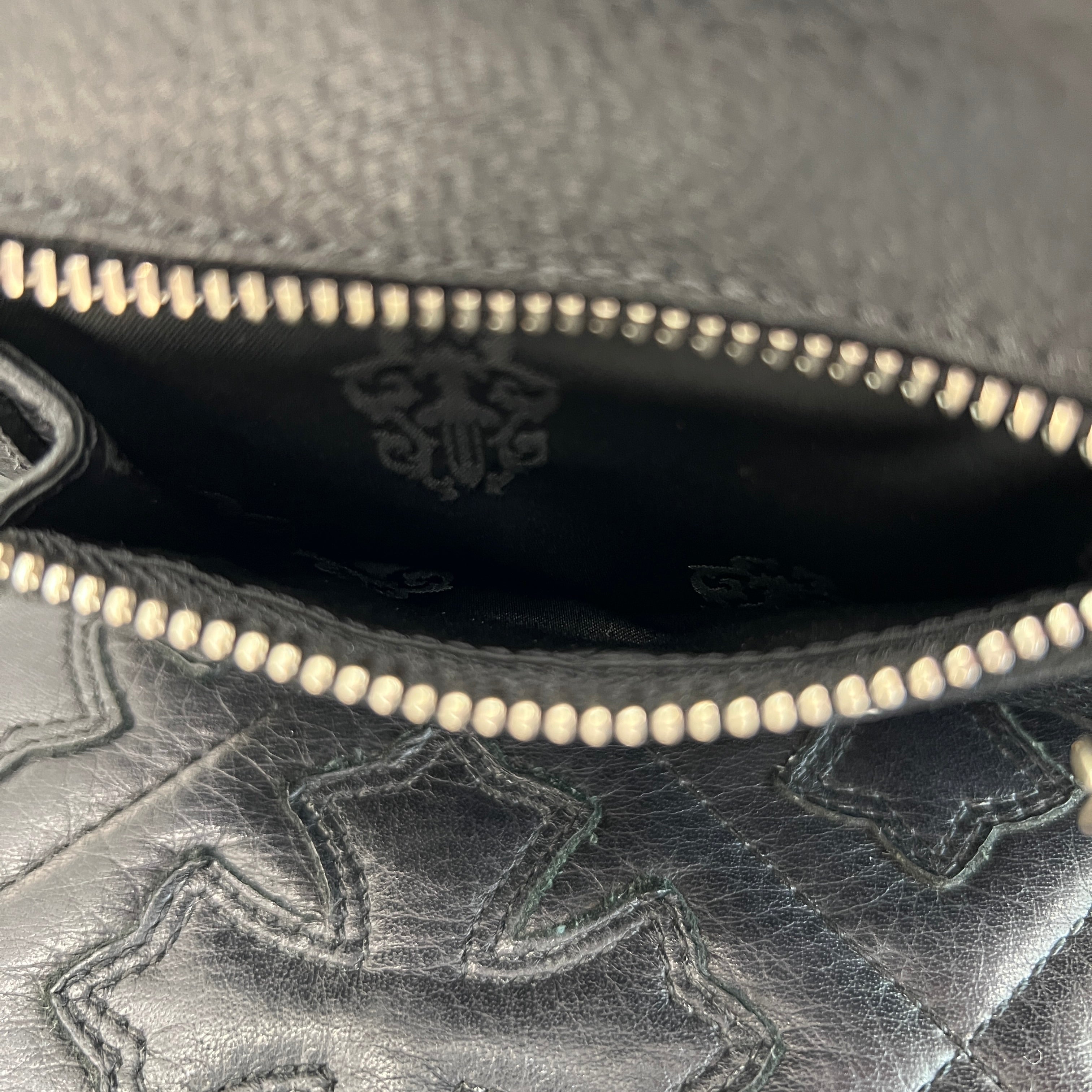 CHROME HEARTS Wave Mini Cross Ball Wallet クロムハーツ ウェーブ ミニ クロスボール ウォレット