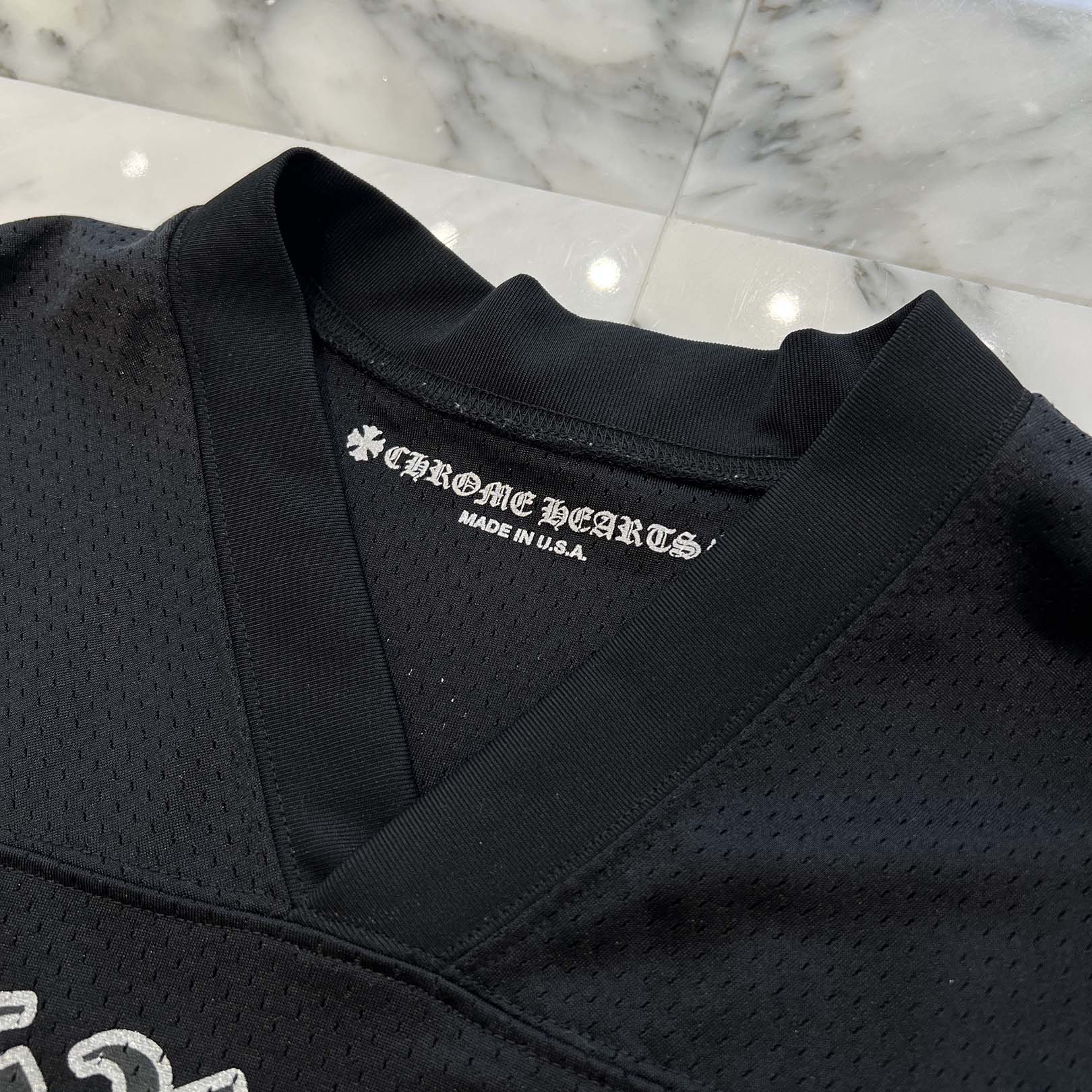 CHROME HEARTS Mesh Warm Up Jersey Size L クロムハーツ メッシュウォームアップジャージー サイズL