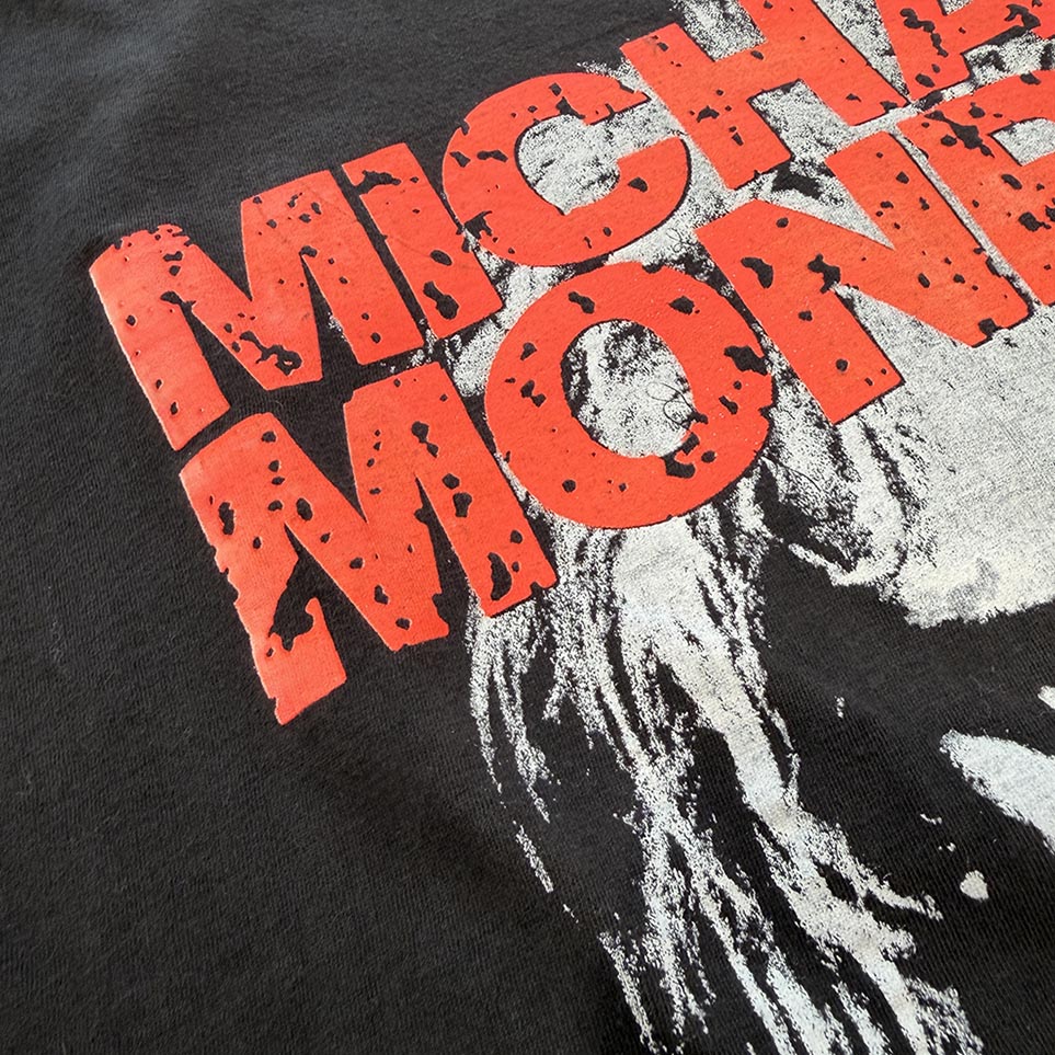 Vintage 80's Michael Monroe "Dead Jail or Rock n Roll" S/S Tee Size L 80's マイケル・モンロー "デッド・ジェイル オワ ロックンロール" Tシャツ サイズL