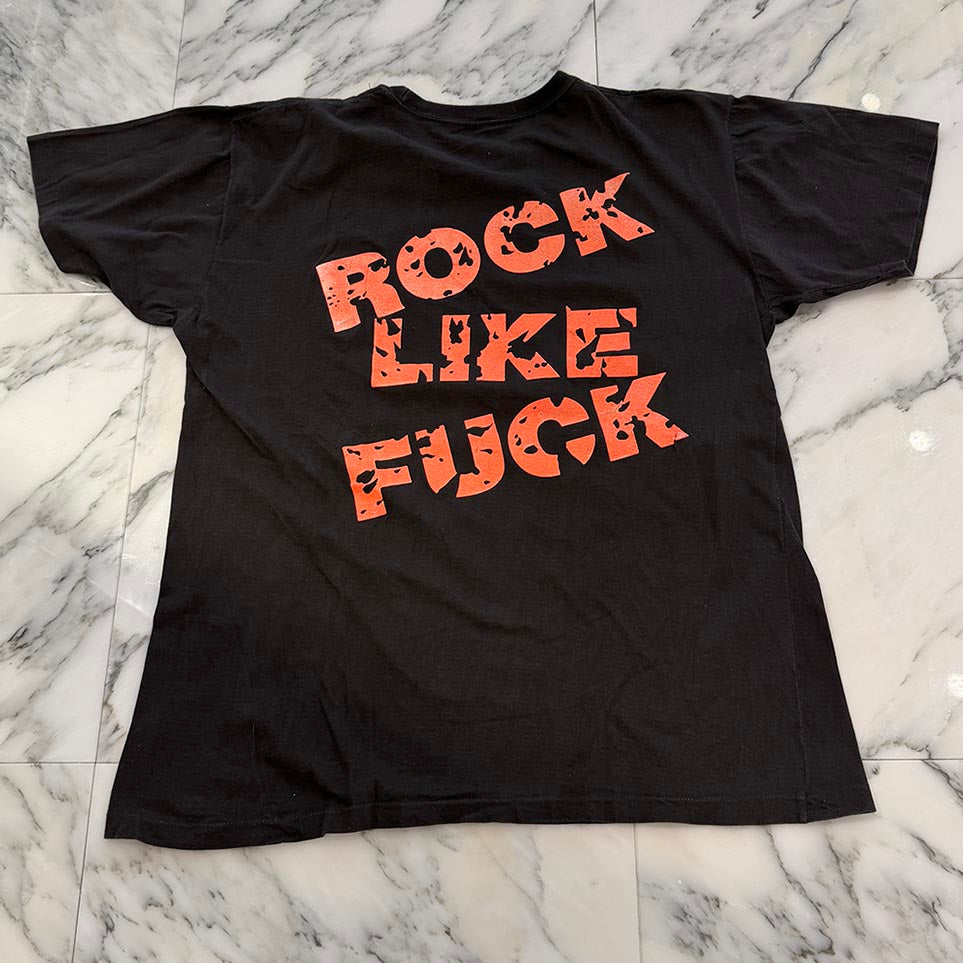 Vintage 80's Michael Monroe "Dead Jail or Rock n Roll" S/S Tee Size L 80's マイケル・モンロー "デッド・ジェイル オワ ロックンロール" Tシャツ サイズL