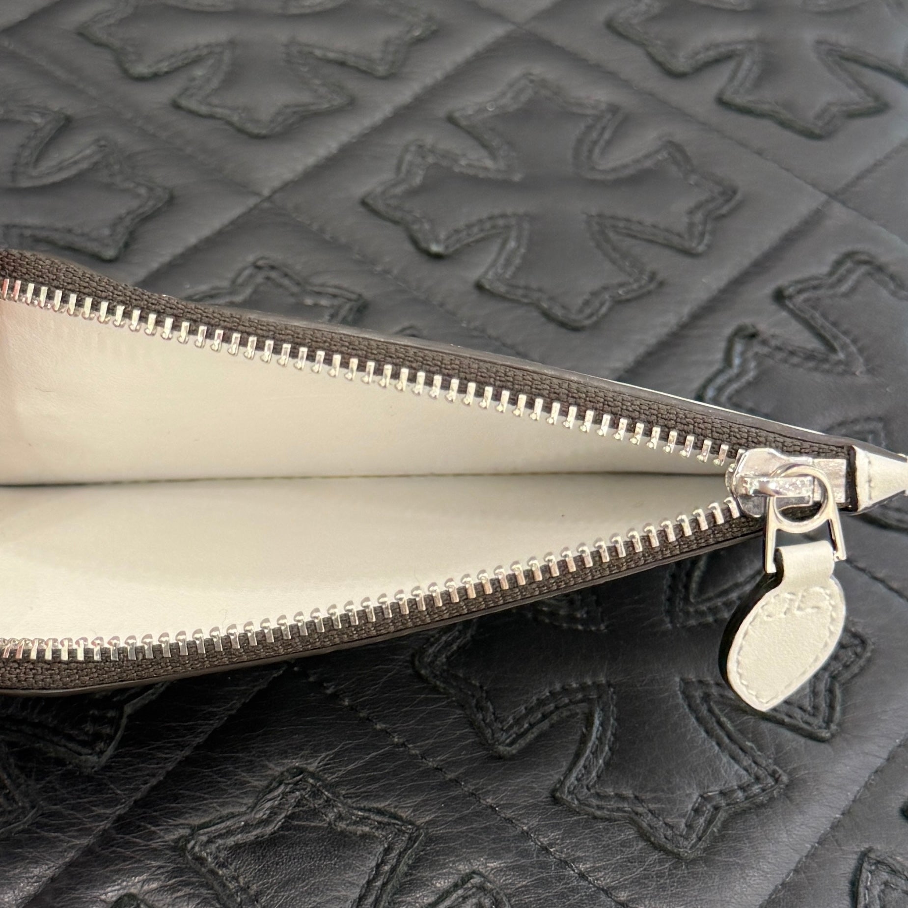 GALLERY DEPT. x LANVIN Printed Leather NECKLACE CARD HOLDER LM-SLWPN1-LFGD-E2100S1 ギャラリーデプト×ランバン プリントレザー ネックレス カードホルダー