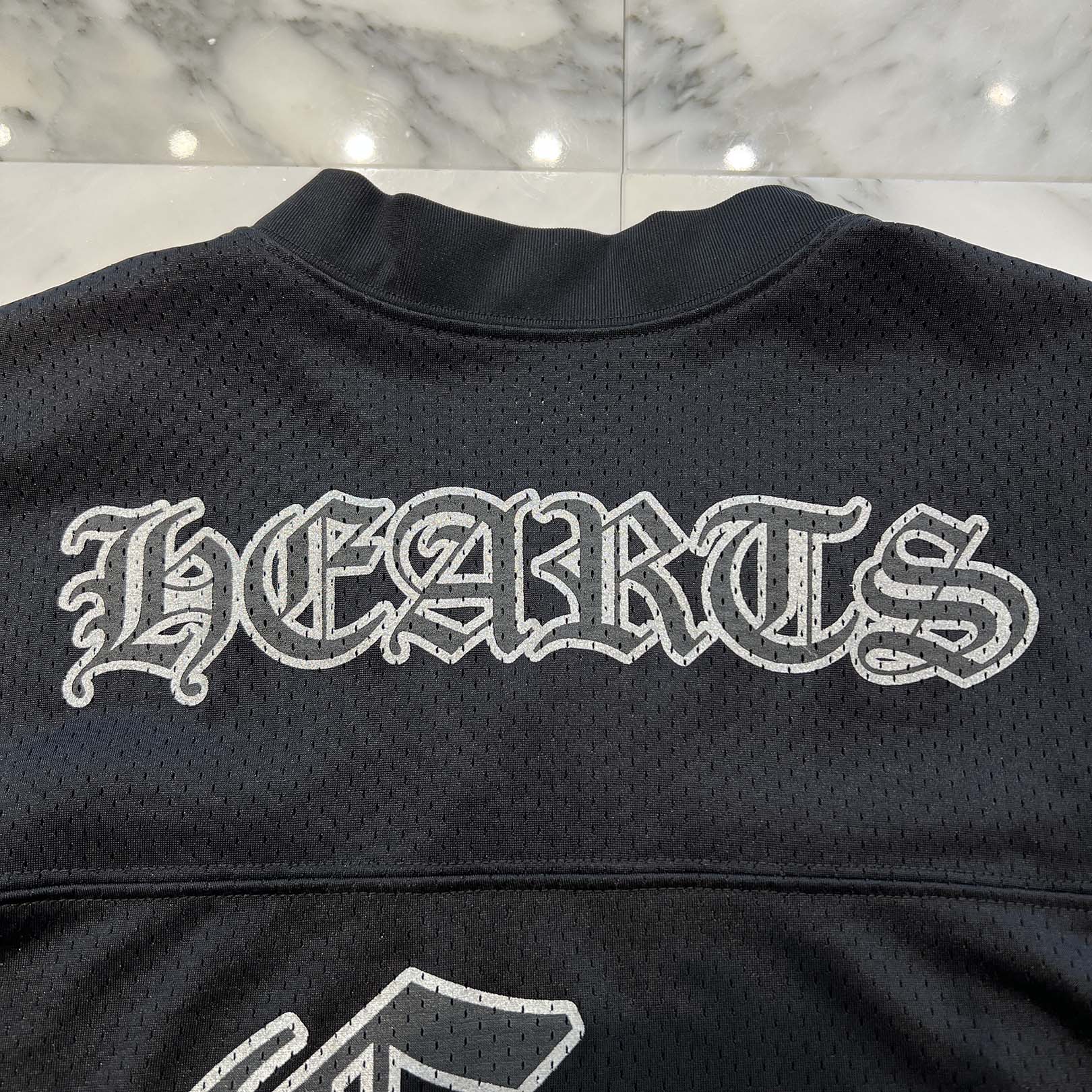 CHROME HEARTS Mesh Warm Up Jersey Size L クロムハーツ メッシュウォームアップジャージー サイズL