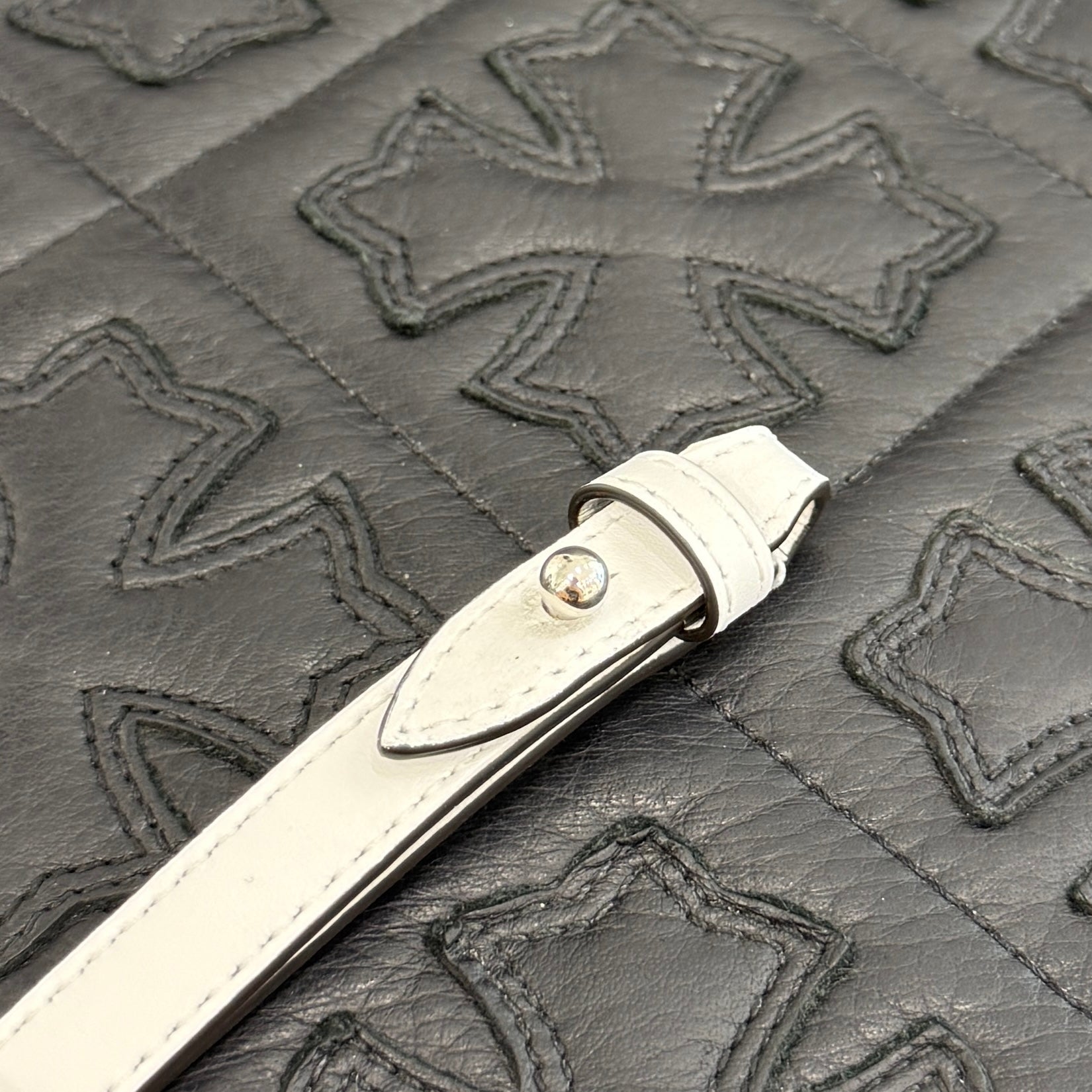 GALLERY DEPT. x LANVIN Printed Leather NECKLACE CARD HOLDER LM-SLWPN1-LFGD-E2100S1 ギャラリーデプト×ランバン プリントレザー ネックレス カードホルダー