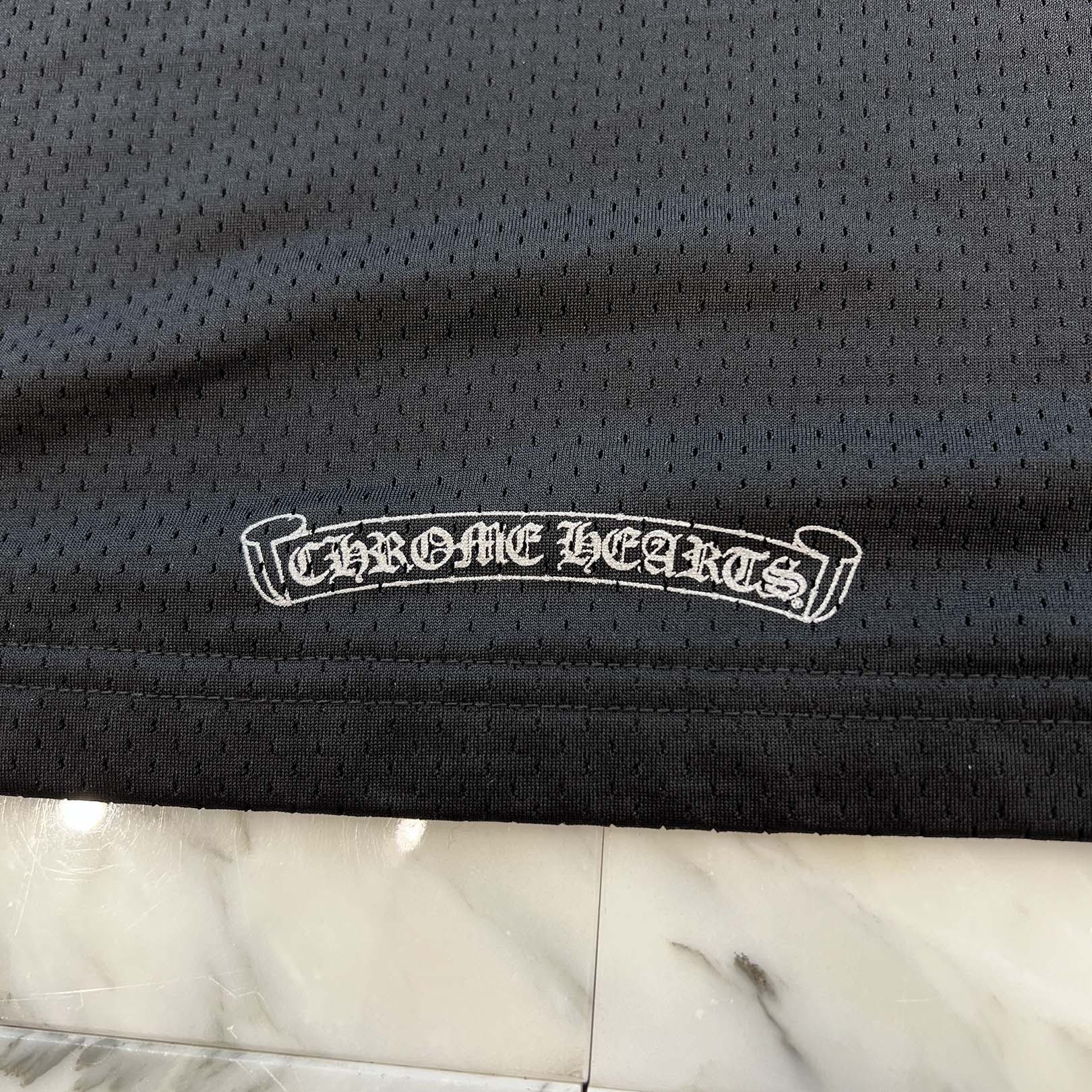 CHROME HEARTS Mesh Warm Up Jersey Size L クロムハーツ メッシュウォームアップジャージー サイズL