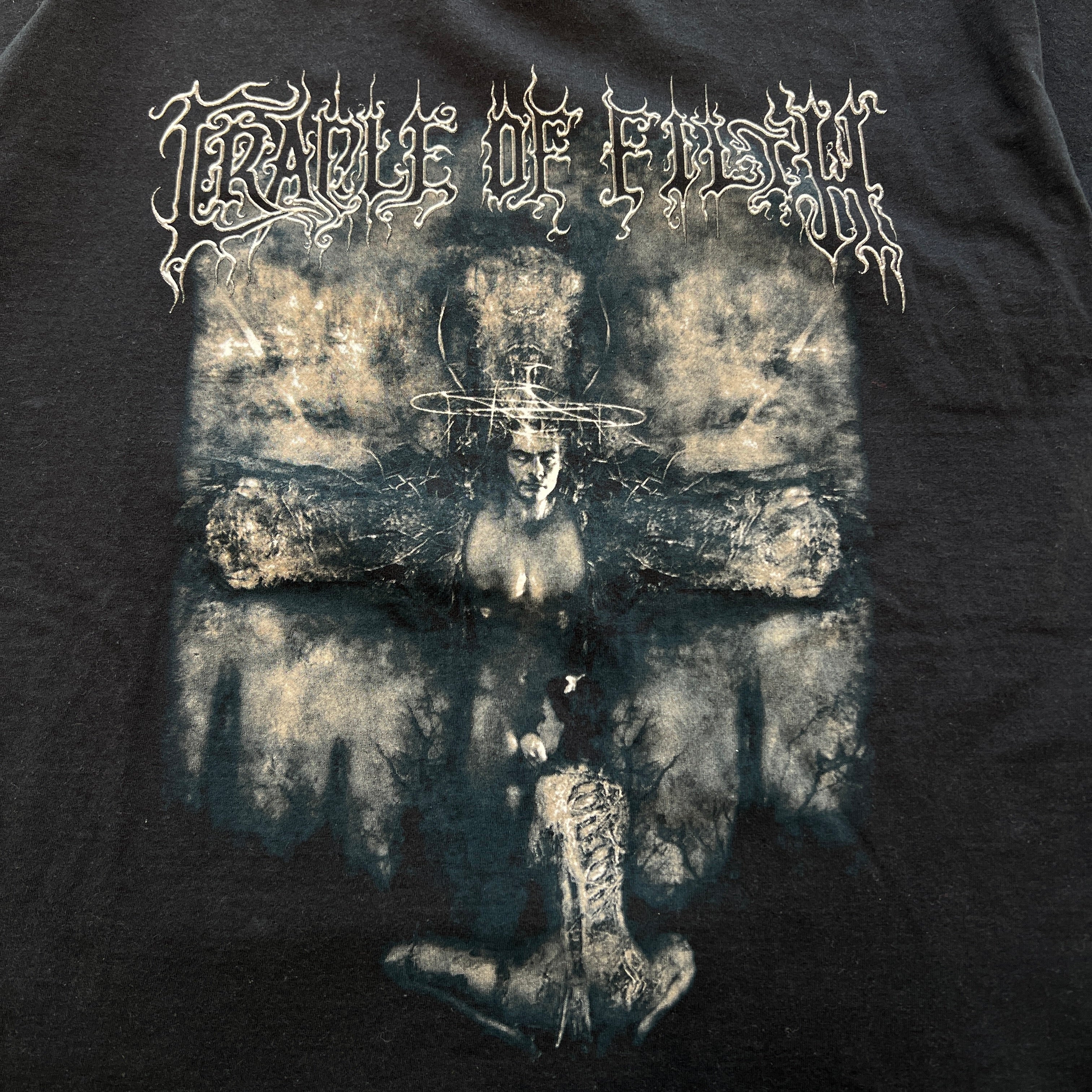 Vintage 00's Cradle Of Filth "Down Load Filth" FRUIT OF THE LOOM S/S Tee Size L 00's クレイドル・オブ・フィルス "ダウンロードフィルス" フルーツオブザルーム社製 Tシャツ サイズL
