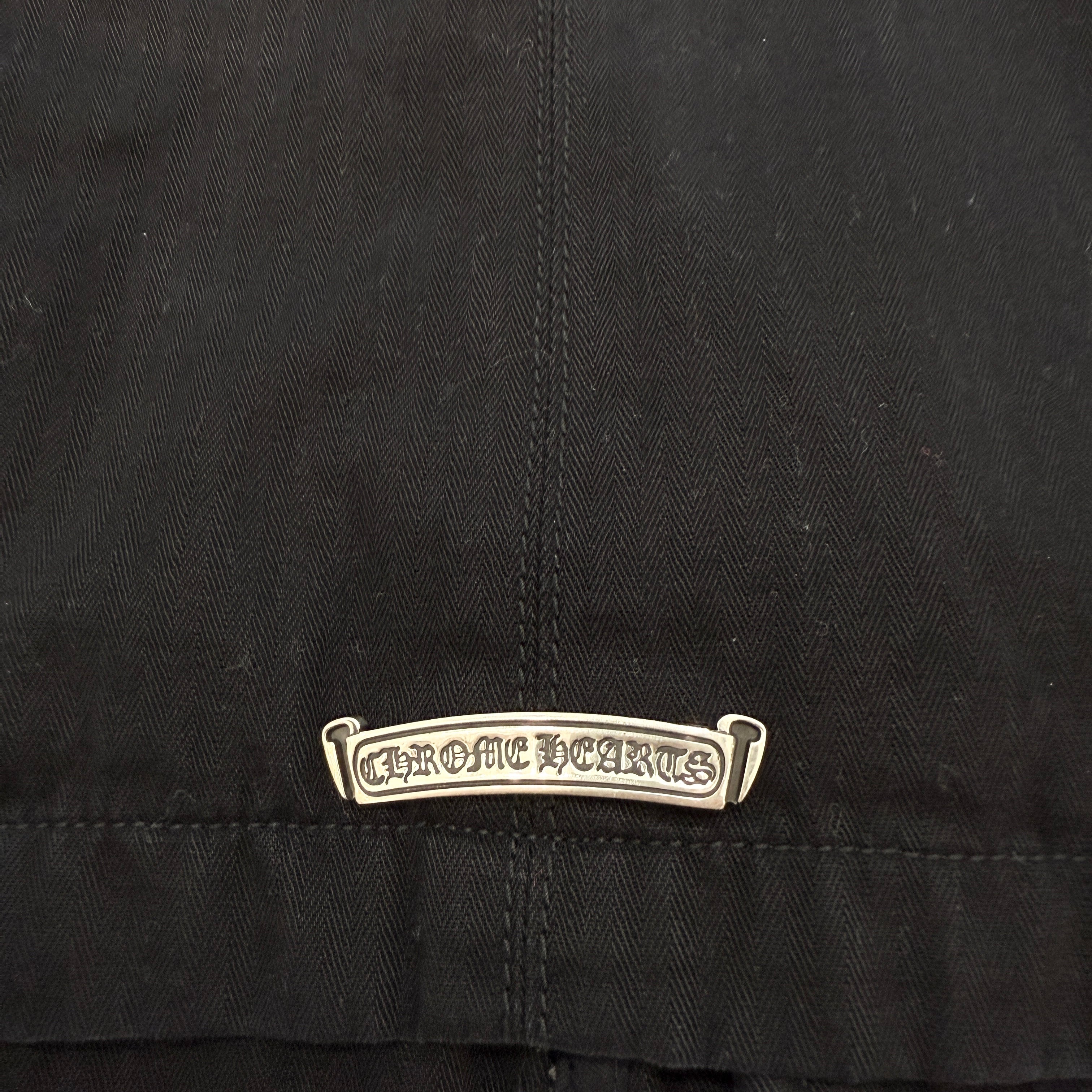 CHROME HEARTS CHERRY BOMB Cross Ball Military Jacket Size L クロムハーツ チェリーボム クロスボール ミリタリージャケット サイズL