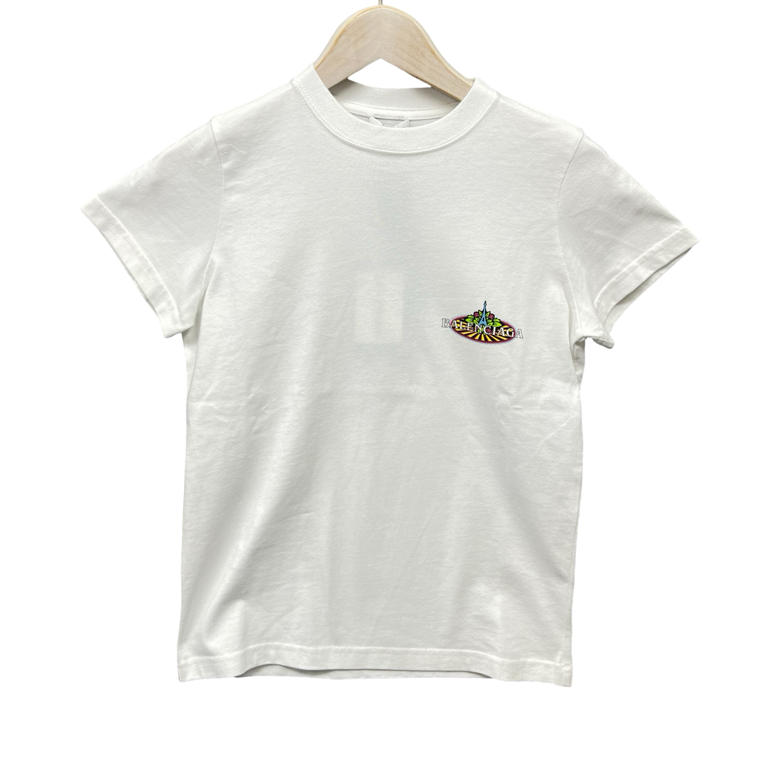 BALENCIAGA 2020SS Bonjour Fit Tee WLO 578113 Size XS