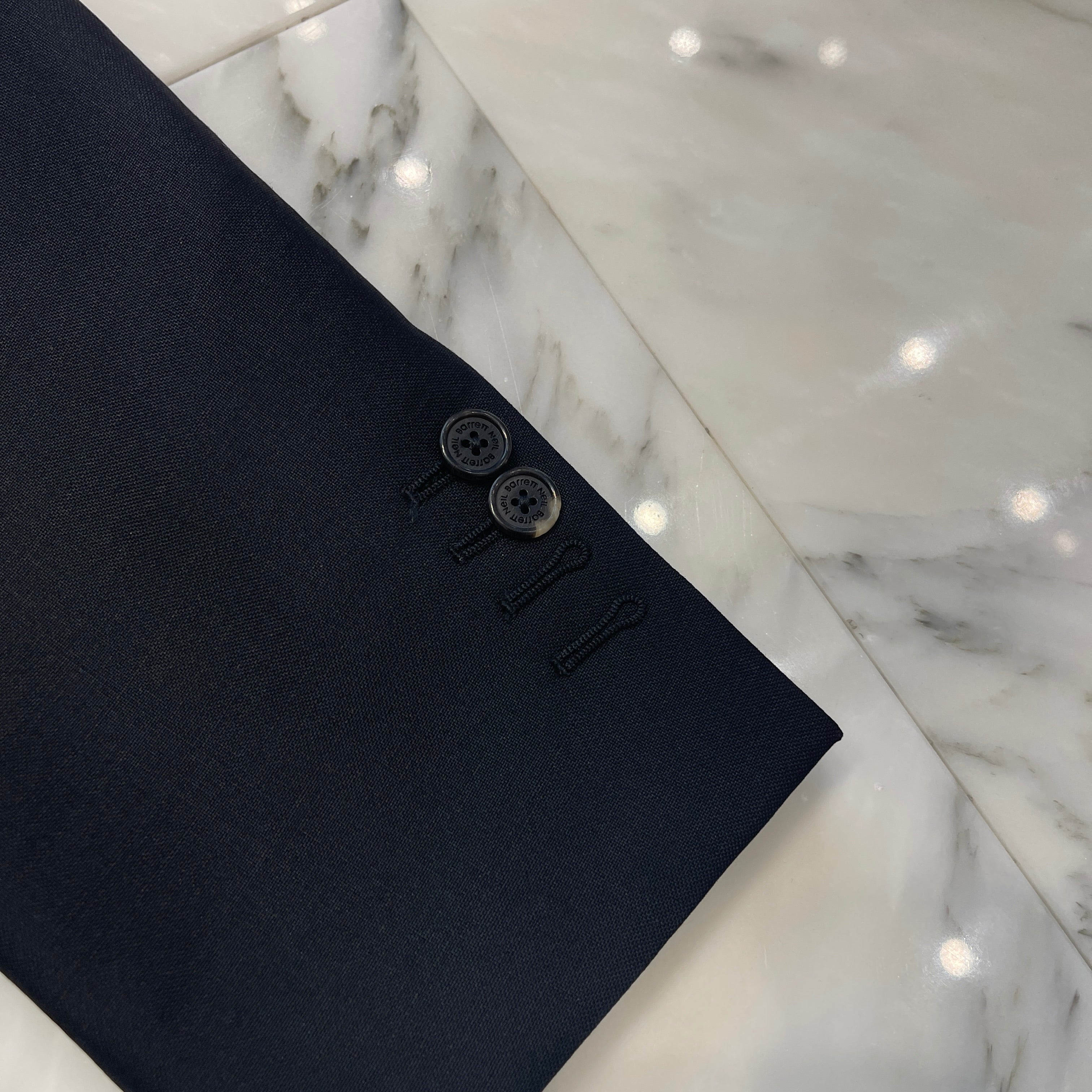 NEIL BARRETT Leather Lapel Tuxedo Jacket BGI82C C1107 Size 48 ニールバレット レザーラペル タキシードジャケット サイズ48