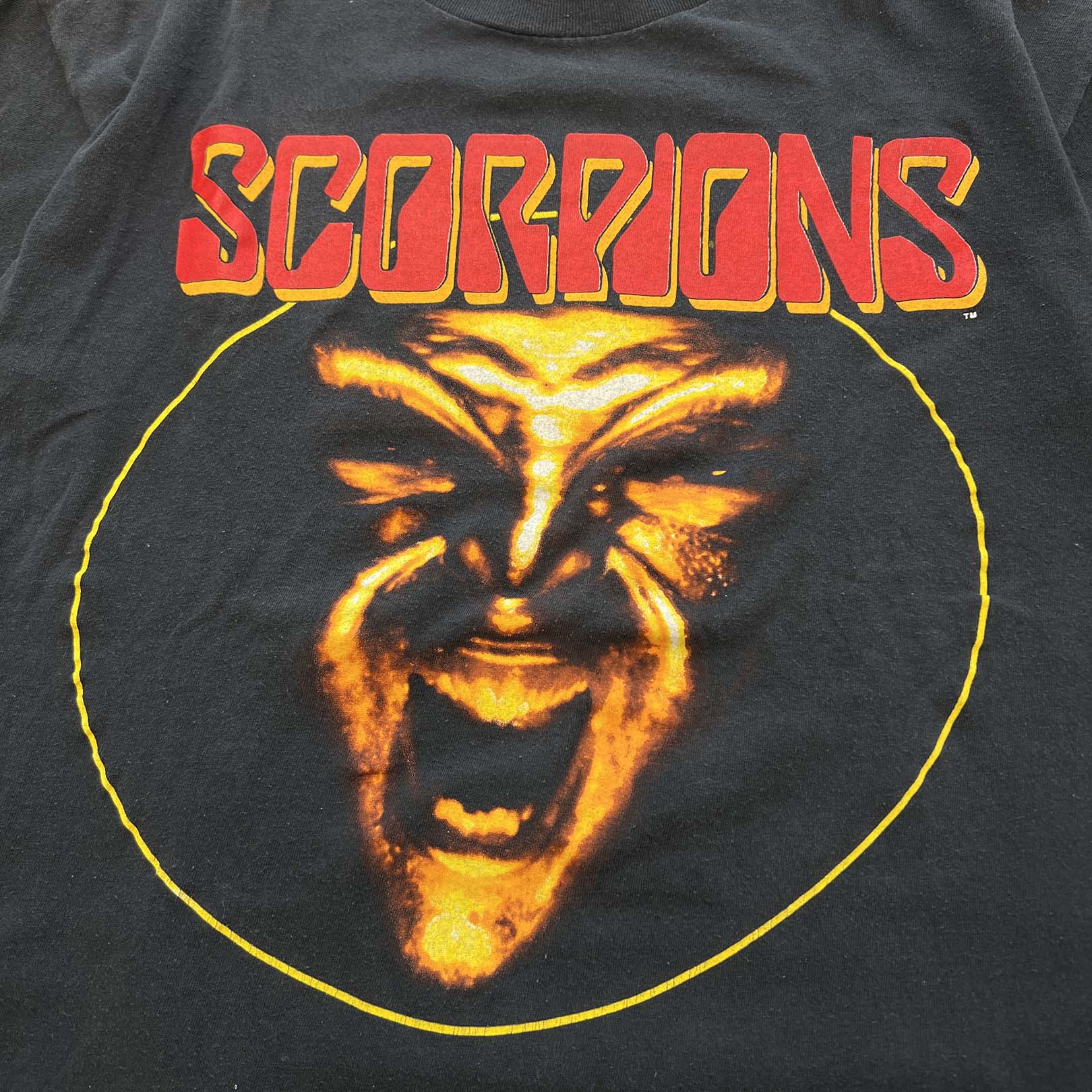 Vintage 90's Scorpions "Face The Heat Tour 94" GEM S/S Tee Size L 90's スコーピオンズ "フェイス・ザ・ヒート・ツアー 94" GEM社製 Tシャツ サイズL