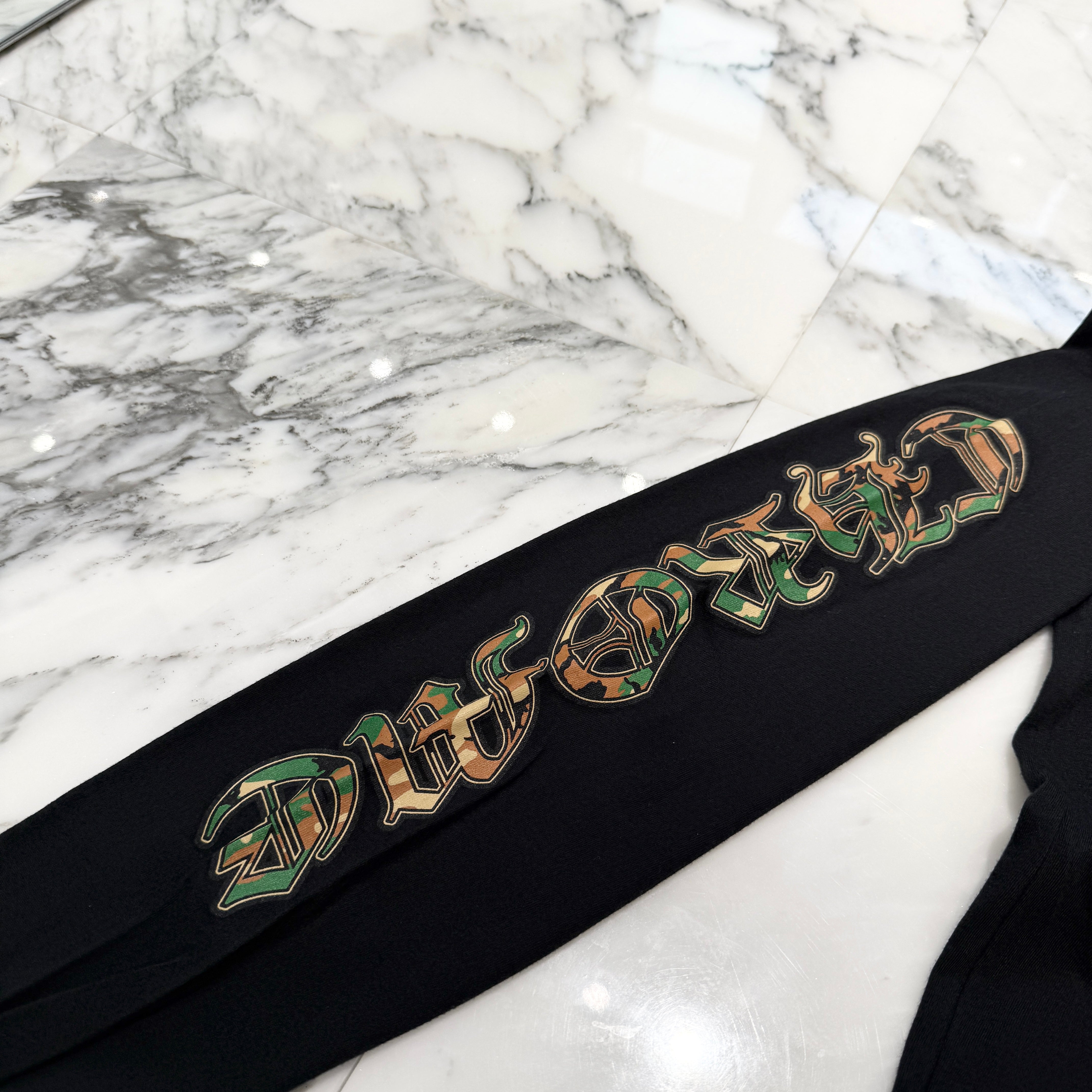 CHROME HEARTS Camo Horseshoe Long Sleeve Tee Size S クロムハーツ カモ ホースシュー ロングスリーブ ティーシャツ サイズS