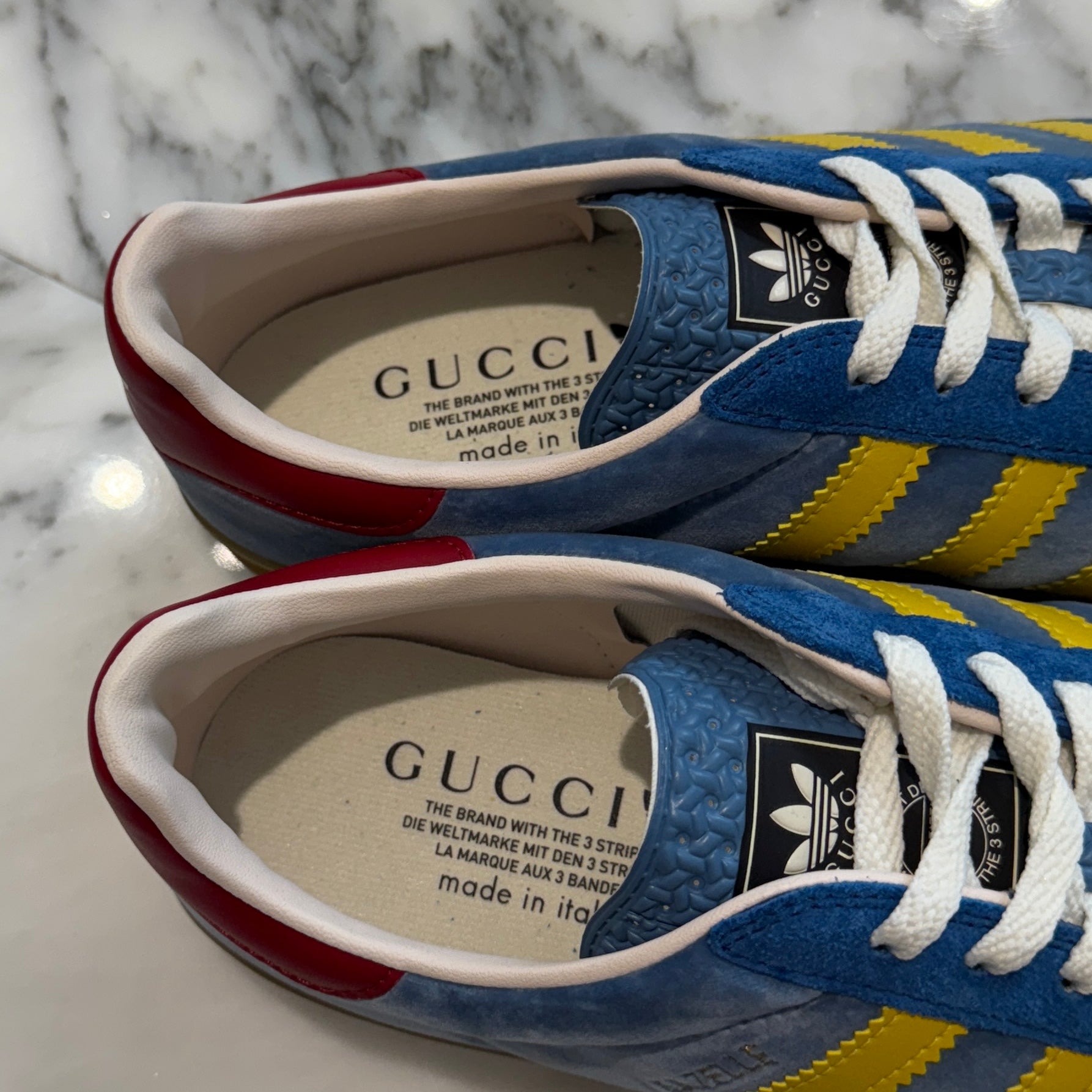 ちもちも様/ガゼル / 25.5㎝ adidas / 美品 ADIDAS X GUCCI グッチ アディダス ガゼル メンズ スニーカー