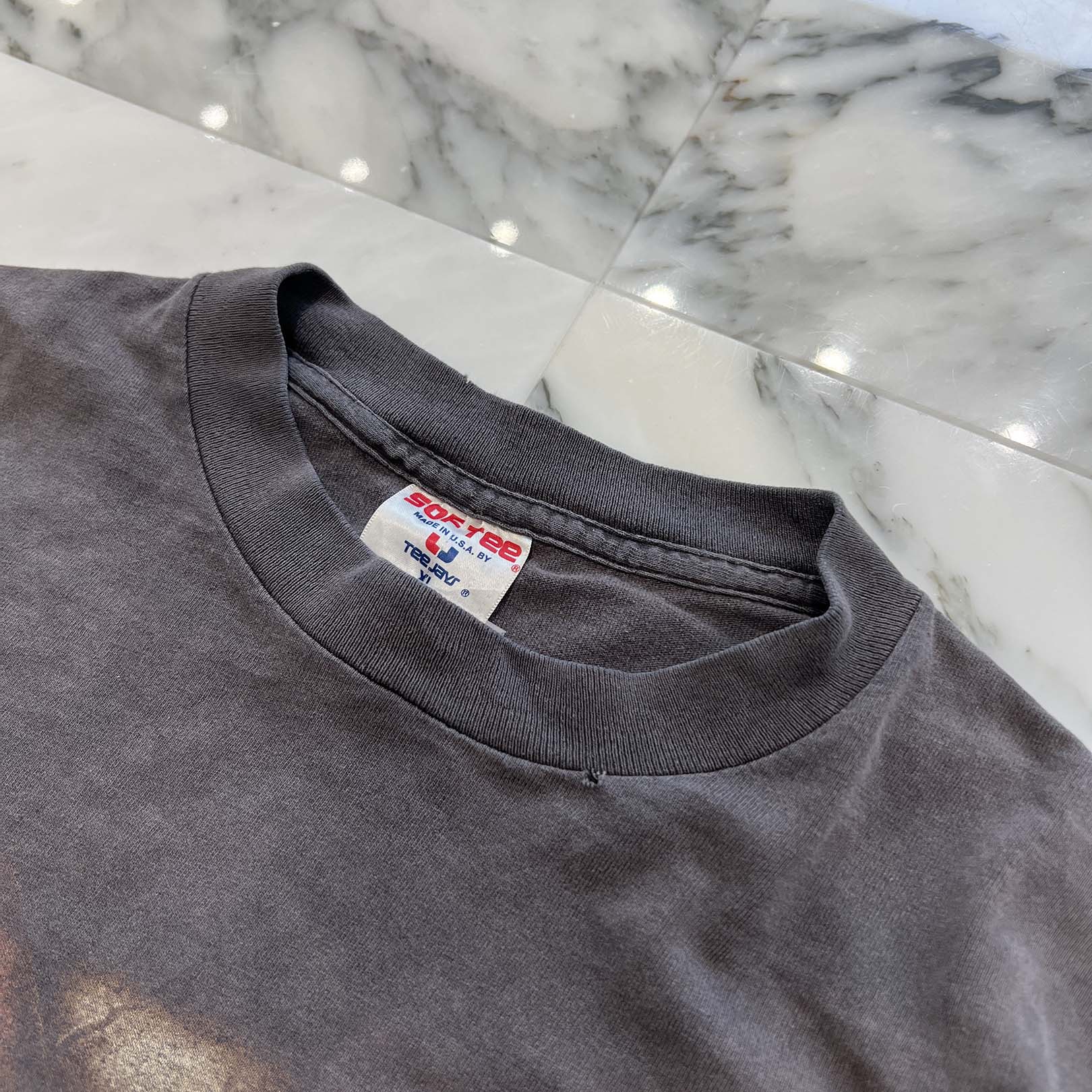 Vintage 90's WWF Stone Cold Steve Austin "Don't Trust Anybody" SOFTEE S/S Tee Size XL 90's WWF ストーン コールド スティーブ オースティン "ドン・トラスト・エニバディ" SOFTEE社製 Tシャツ サイズXL