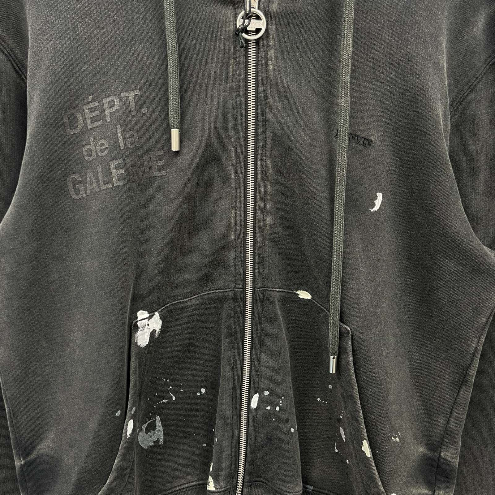 GALLERY DEPT.×LANVIN 2022SS Zip Up Hoodie RM-JAG038-4825-P22 Size S