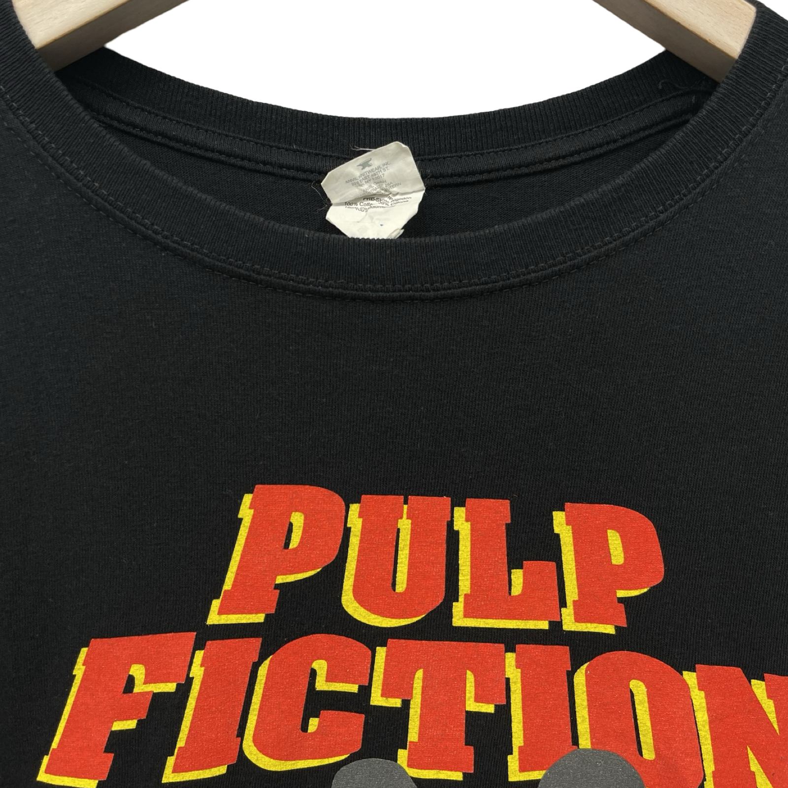 Vintage 00's Deadstock Pulp Fiction Movie Promo Tee Size XL