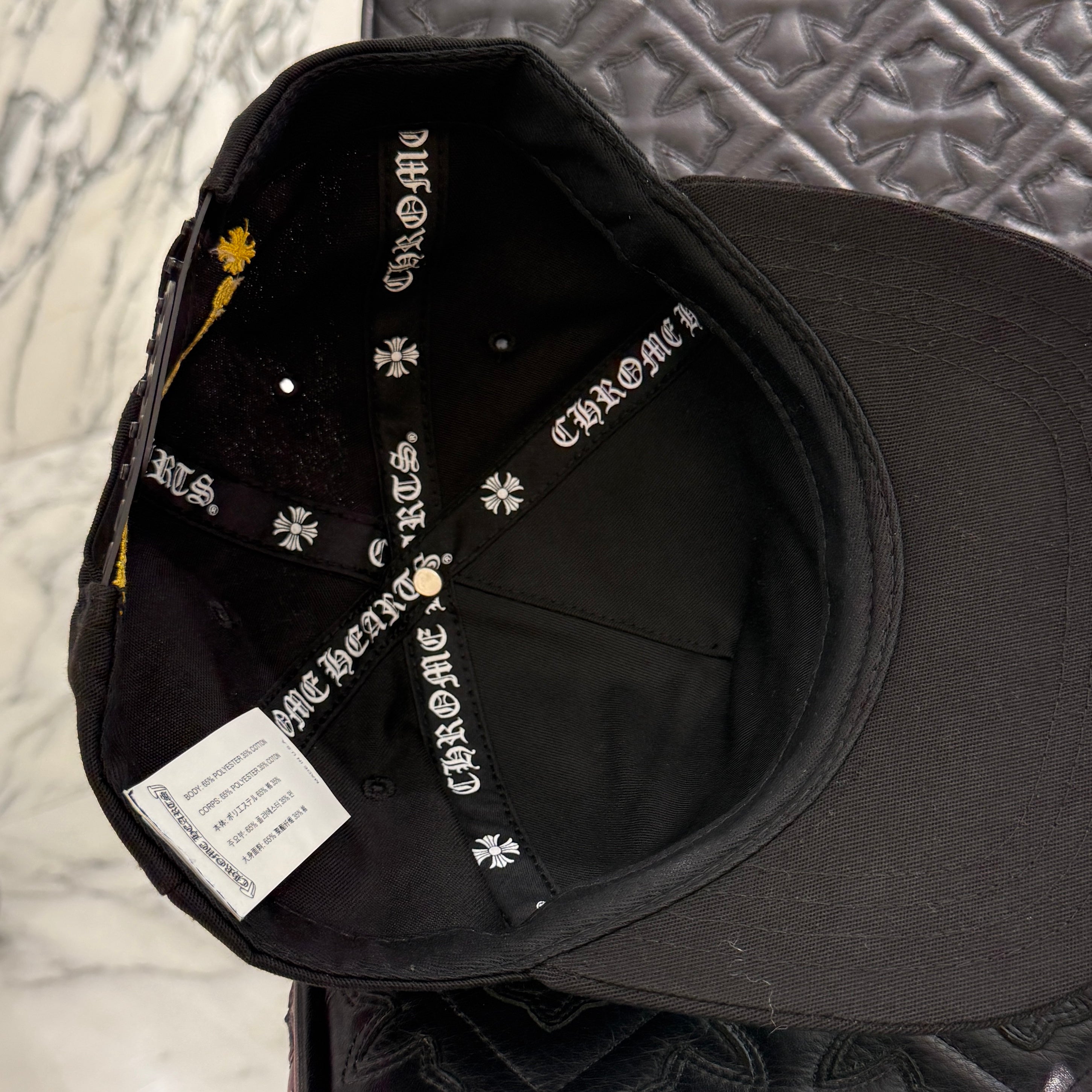 CHROME HEARTS CH Logo Embroidery Trucker Cap Size ONE SIZE（53-60）クロムハーツ CHロゴ刺繍 トラッカーキャップ サイズONE SIZE（53-60）