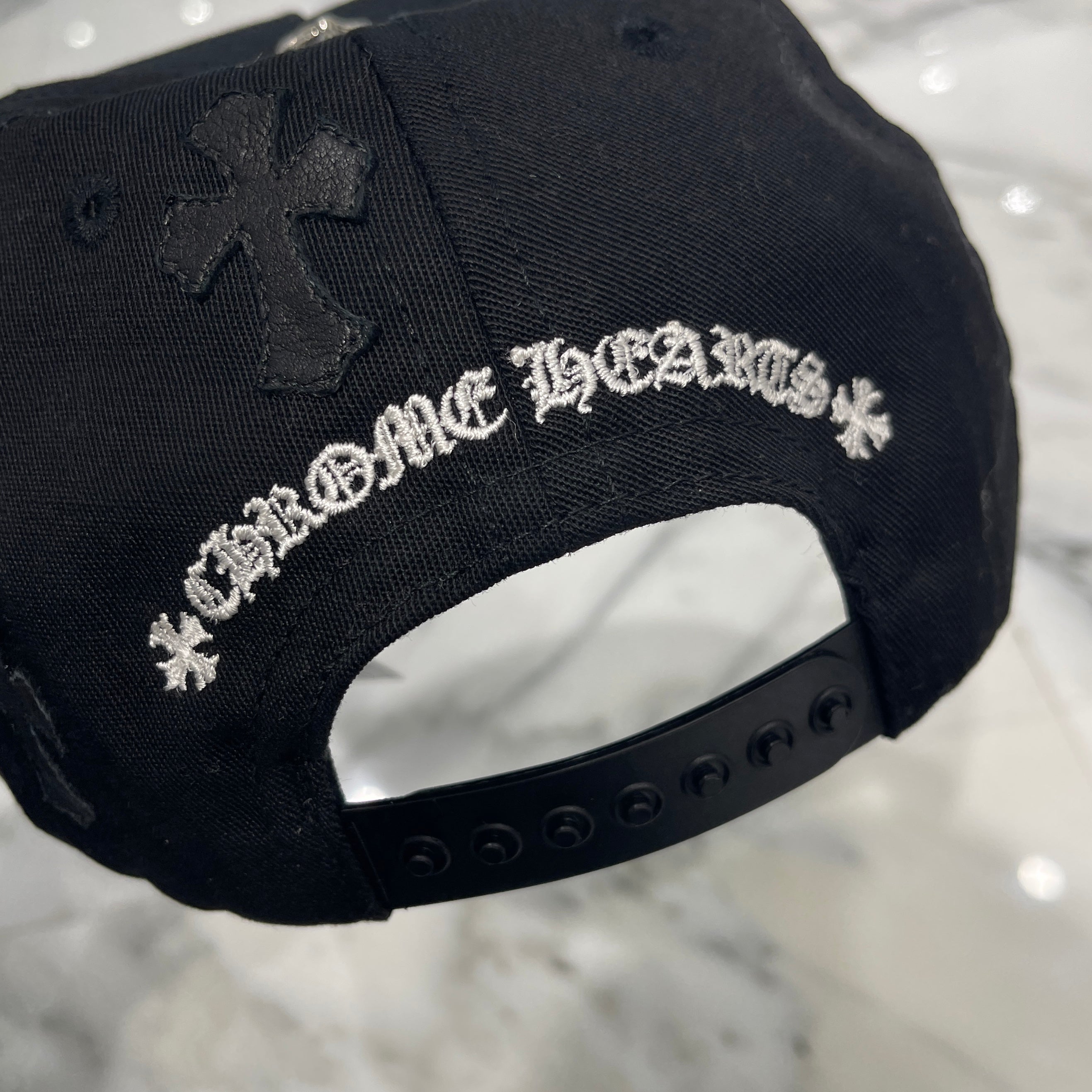 CHROME HEARTS Cemetery Cross Patch Trucker Cap Size ONE SIZE（53-60）クロムハーツ セメタリークロス トラッカーキャップ サイズ（53-60）