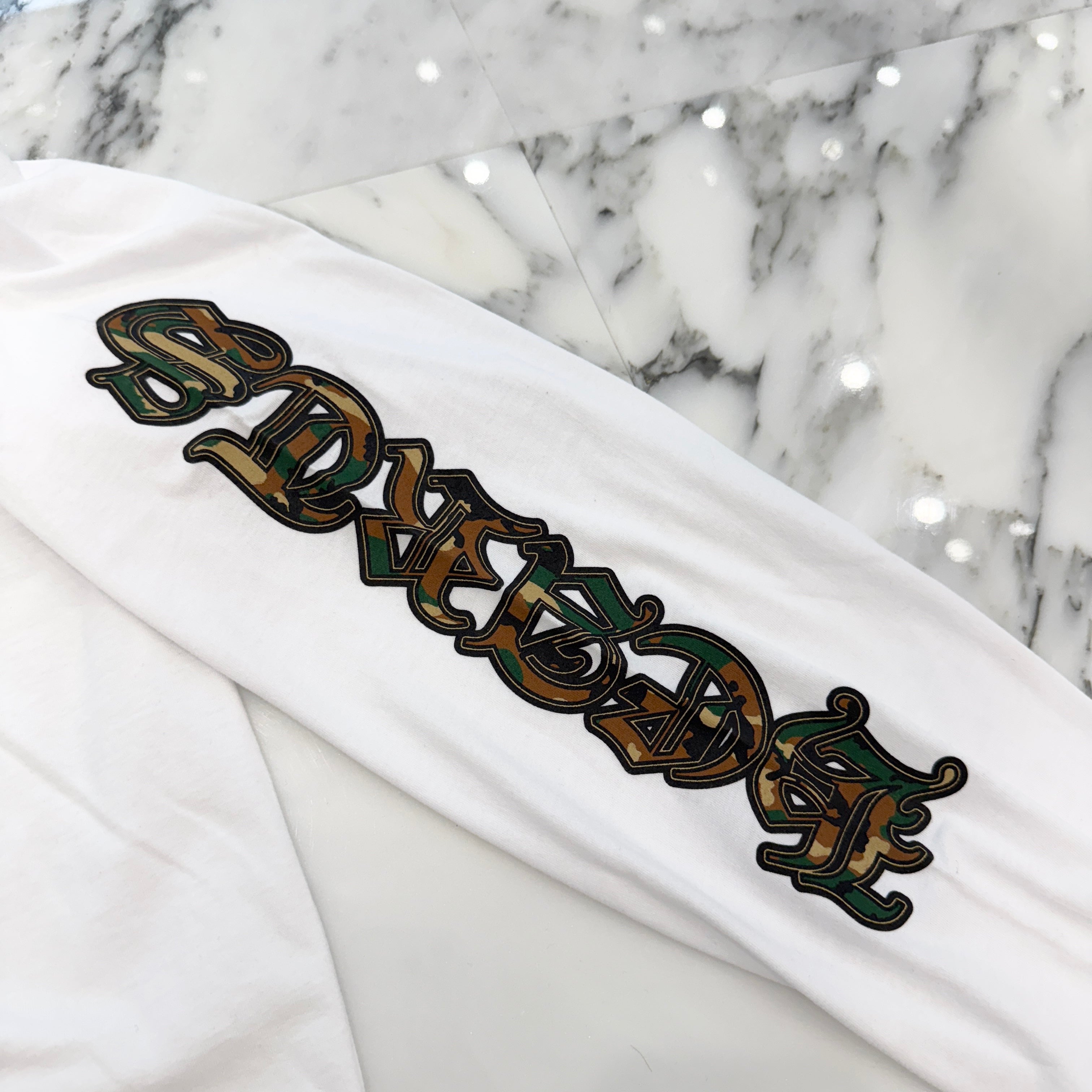 CHROME HEARTS Camo Horseshoe Long Sleeve Tee Size XL クロムハーツ カモ ホースシュー ロングスリーブ ティーシャツ サイズXL