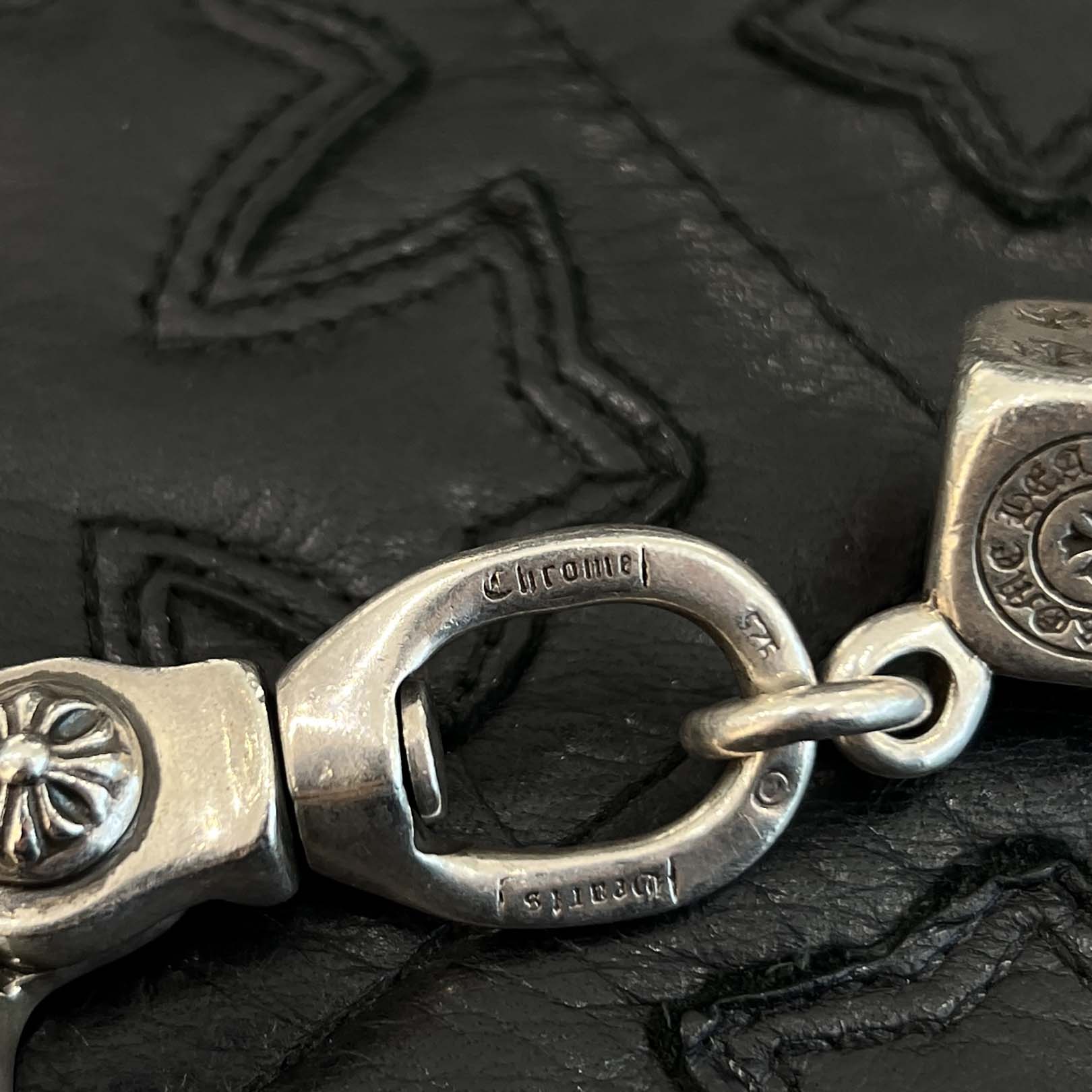 CHROME HEARTS 2 CLIP DICE Wallet Chain 11 LINKS クロムハーツ 2クリップ ダイス ウォレットチェーン 11リンク