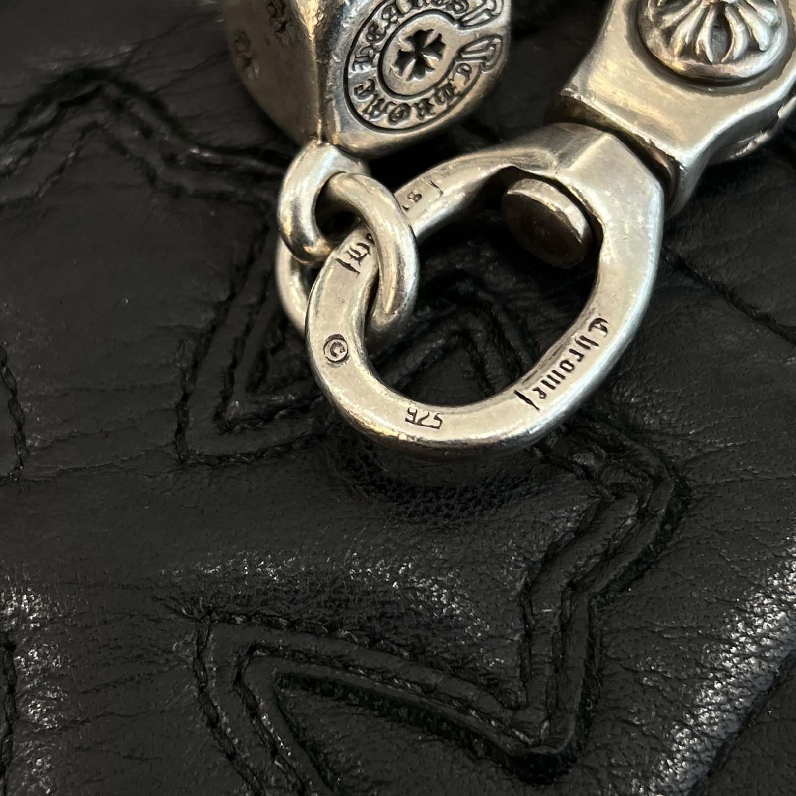 CHROME HEARTS 2 CLIP DICE Wallet Chain 11 LINKS クロムハーツ 2クリップ ダイス ウォレットチェーン 11リンク