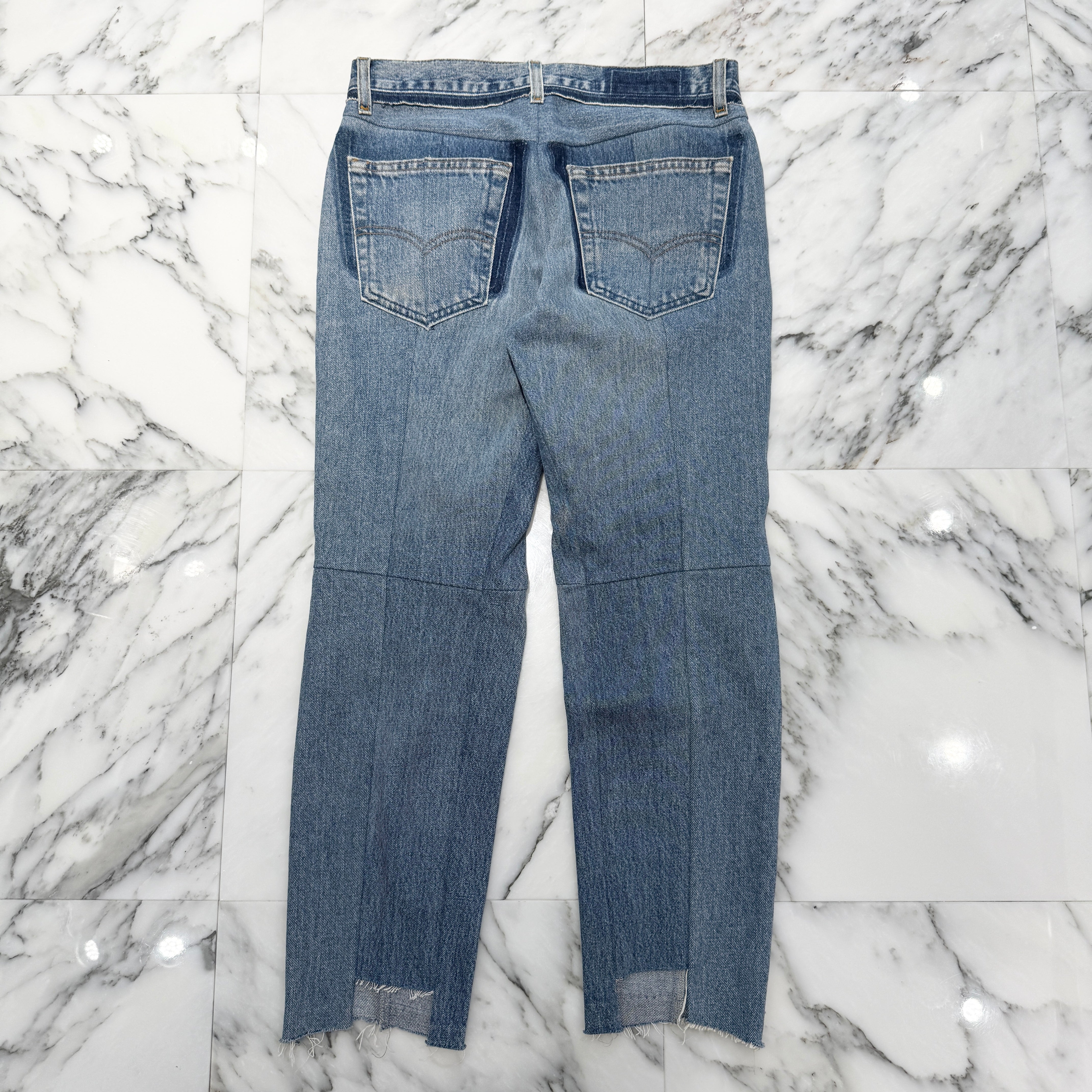 希少 ヴェトモン リーバイス 再構築 ジップ デニ VETEMENTS Levi