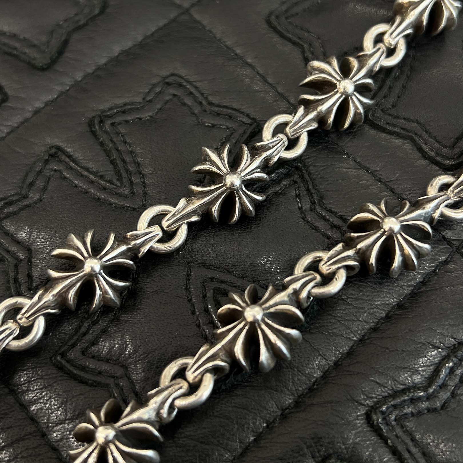 CHROME HEARTS 2 CLIP CH Plus Wallet Chain 17 LINKS クロムハーツ 2