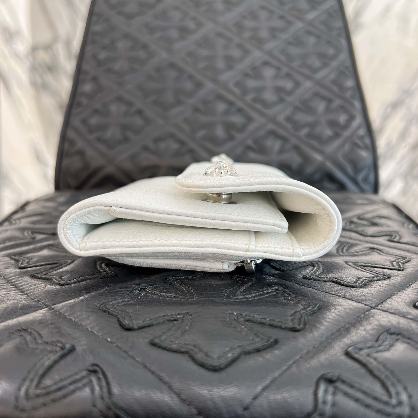 CHROME HEARTS Wave Mini Cross Ball Wallet クロムハーツ ウェイブミニ クロスボール ウォレット