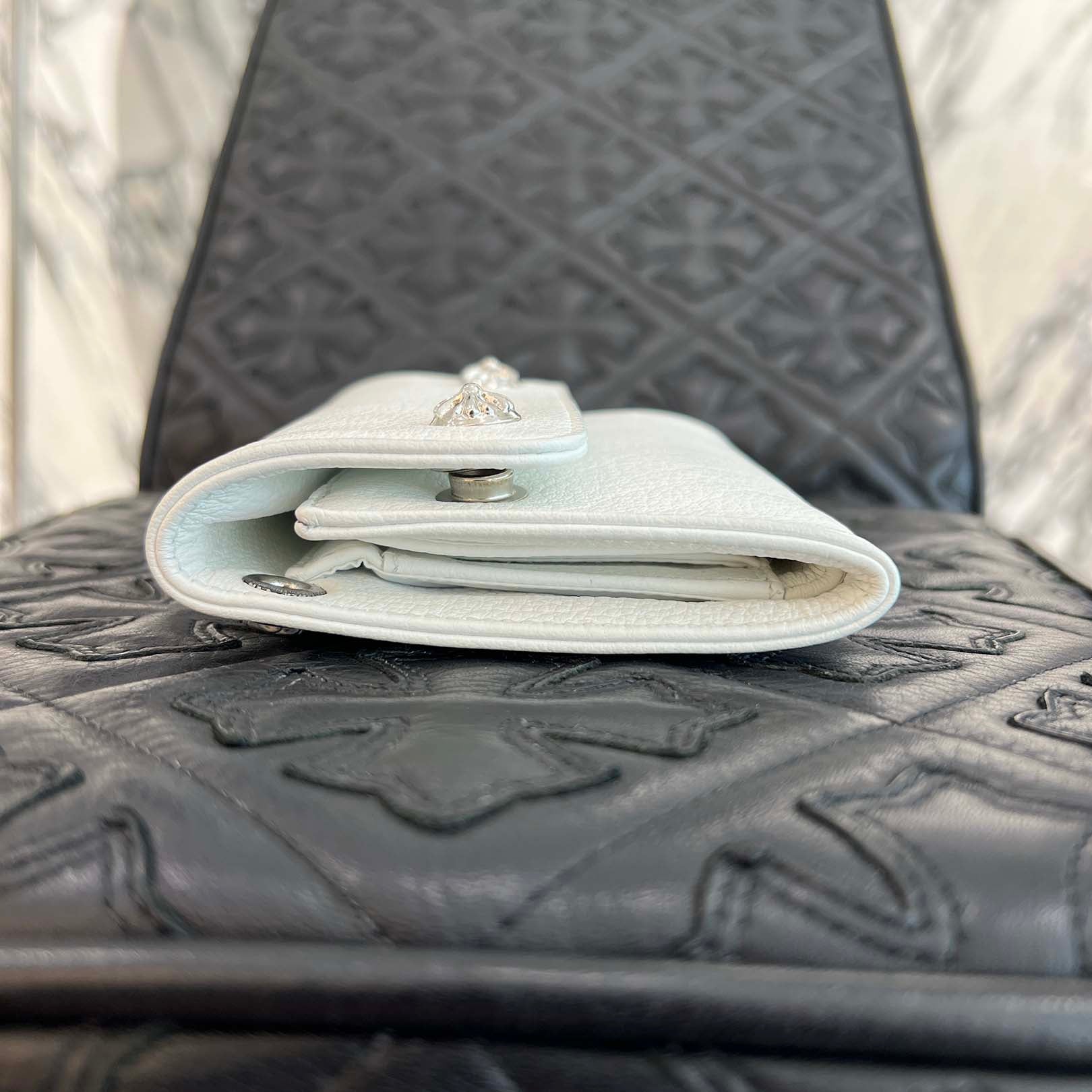 CHROME HEARTS Wave Mini Cross Ball Wallet クロムハーツ ウェイブミニ クロスボール ウォレット