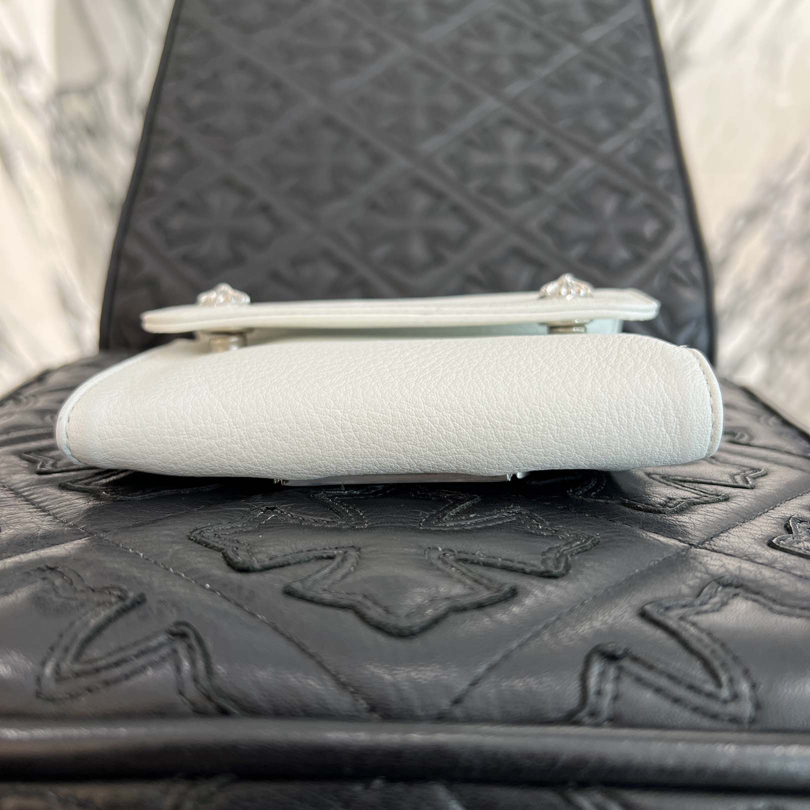 CHROME HEARTS Wave Mini Cross Ball Wallet クロムハーツ ウェイブミニ クロスボール ウォレット