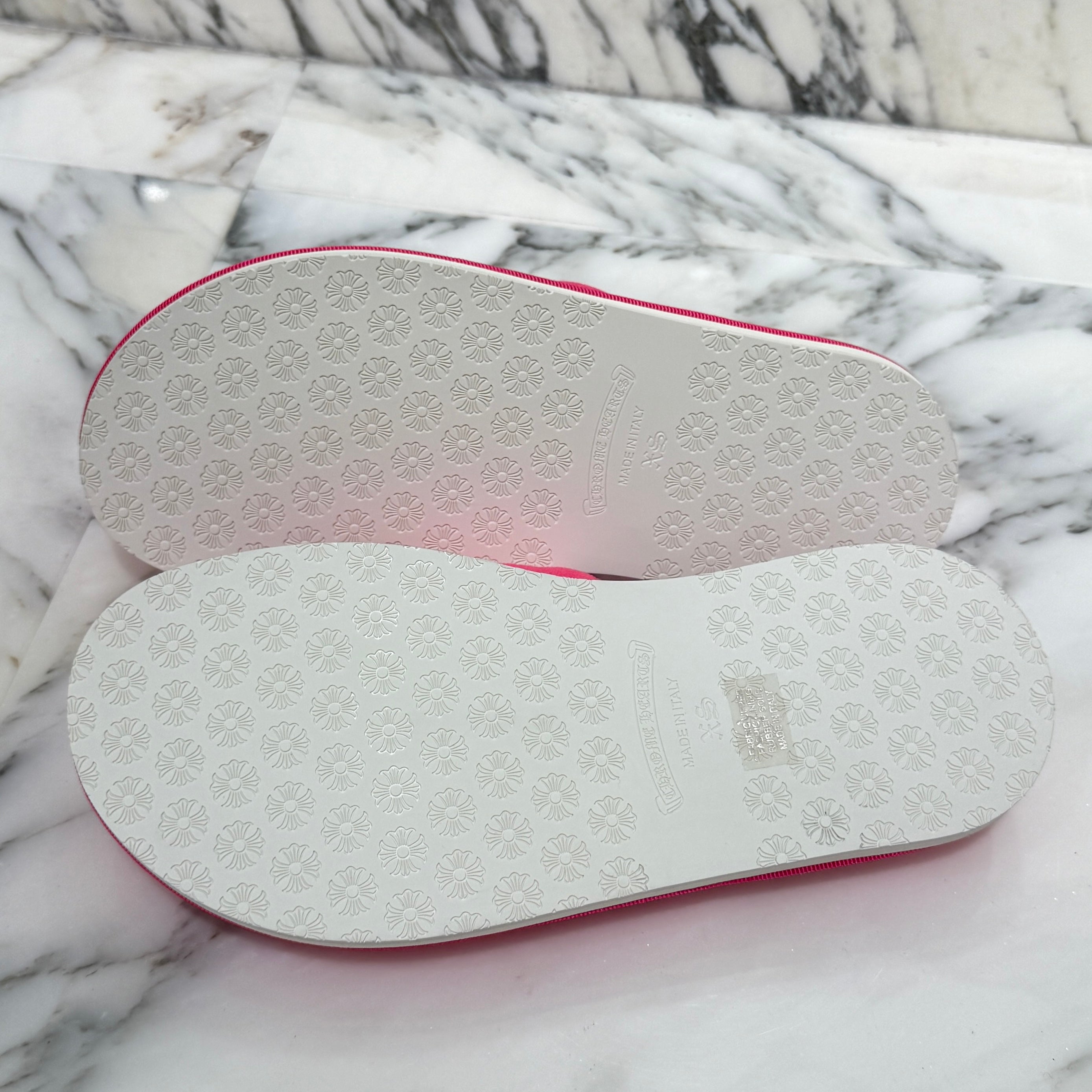 CHROME HEARTS Malibu Limited Horseshoe Hotel Slippers Sandals Size XS クロムハーツ マリブ限定 ホースシューホテルスリッパ サンダル サイズXS