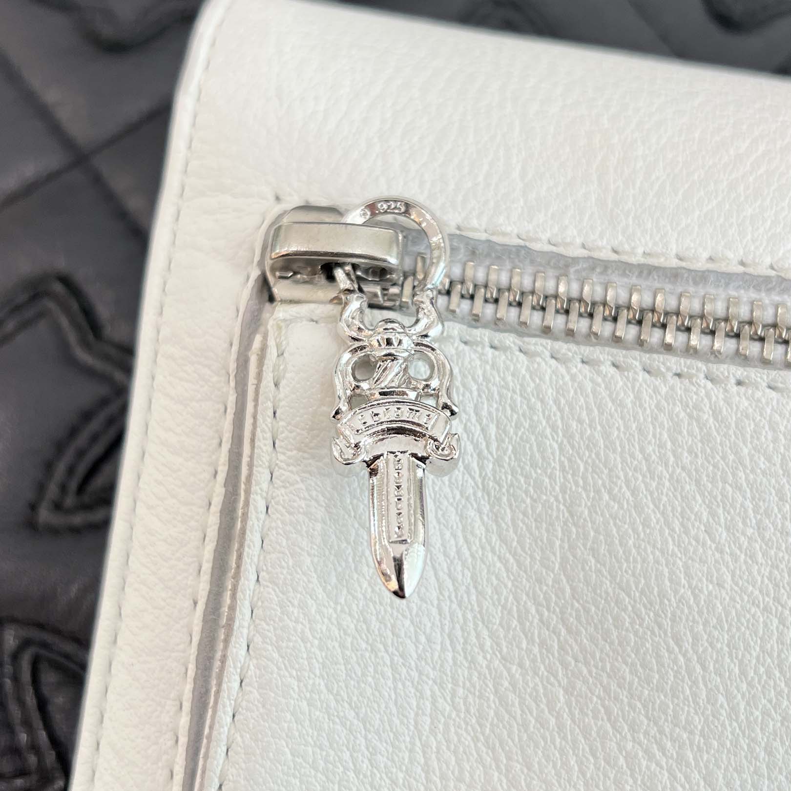 CHROME HEARTS Wave Mini Cross Ball Wallet クロムハーツ ウェイブミニ クロスボール ウォレット