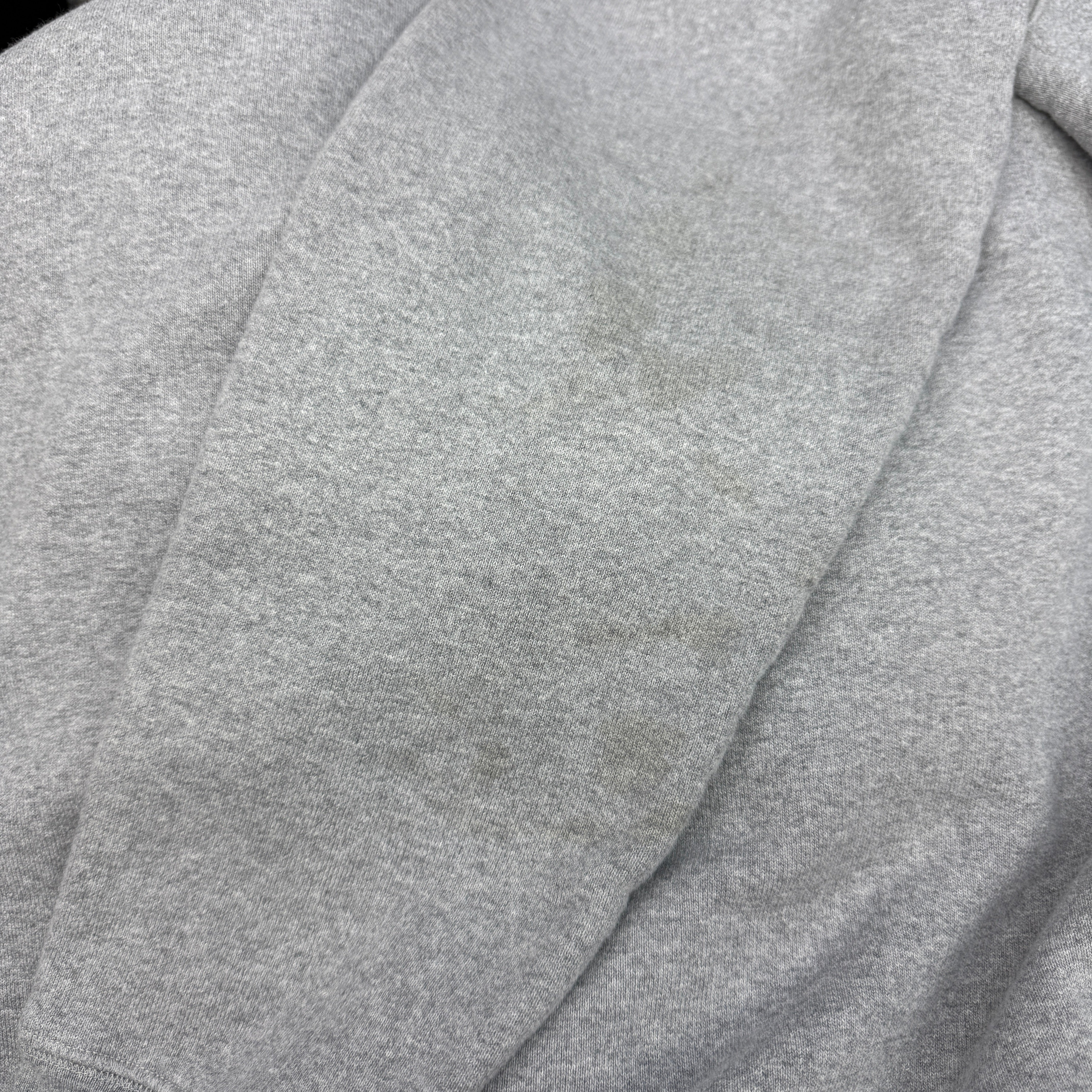 CHROME HEARTS Y NOT Cemetery Cross Leather Patch Pullover Hoodie Size XL クロムハーツ ワイノット セメタリークロス レザーパッチ プルオーバーフーディー サイズXL