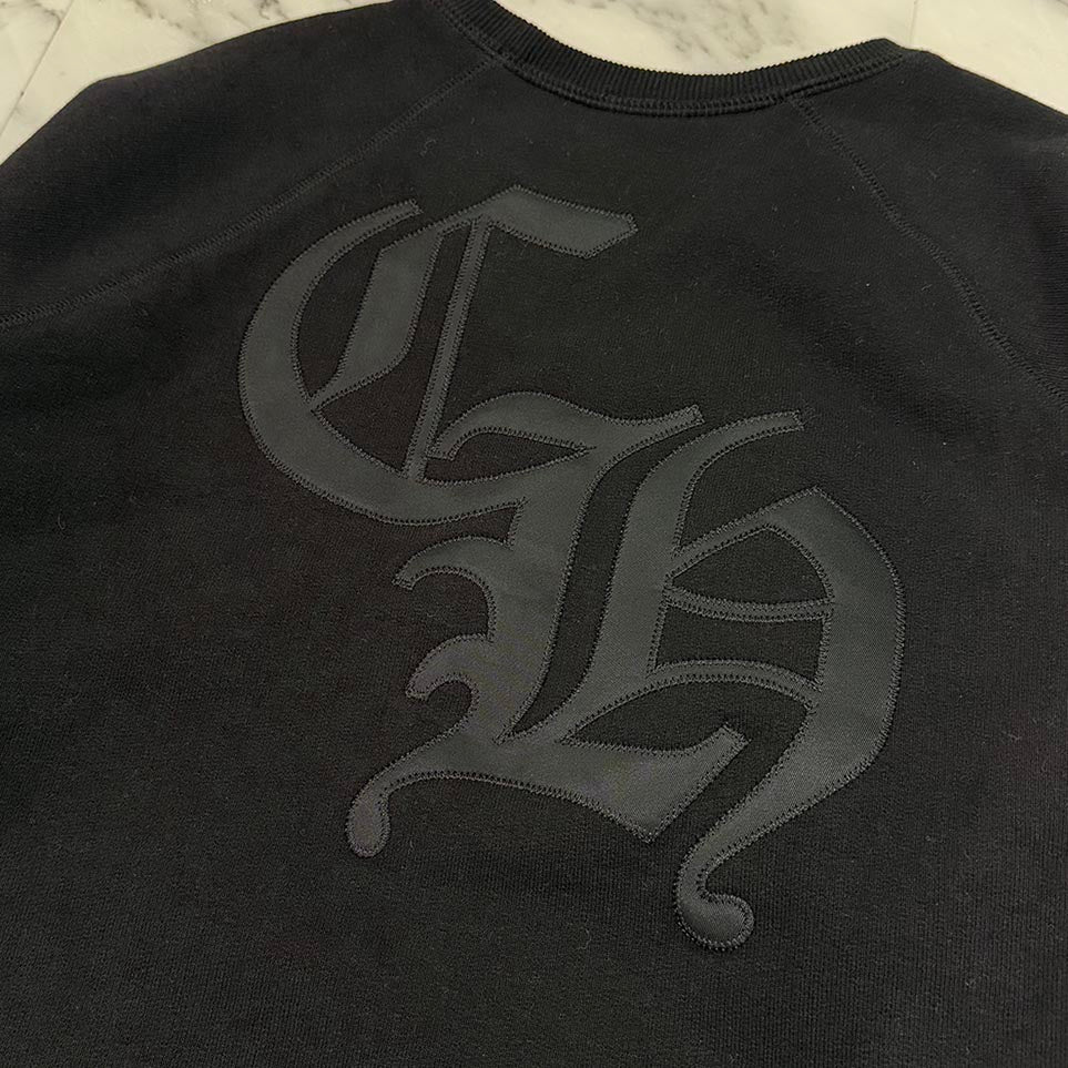CHROME HEARTS 2025SS Y NOT Cemetery Cross Applique Embroidery Sweatshirt Size S クロムハーツ ワイノット セメタリークロス アップリケ刺繡 スウェットシャツ サイズS