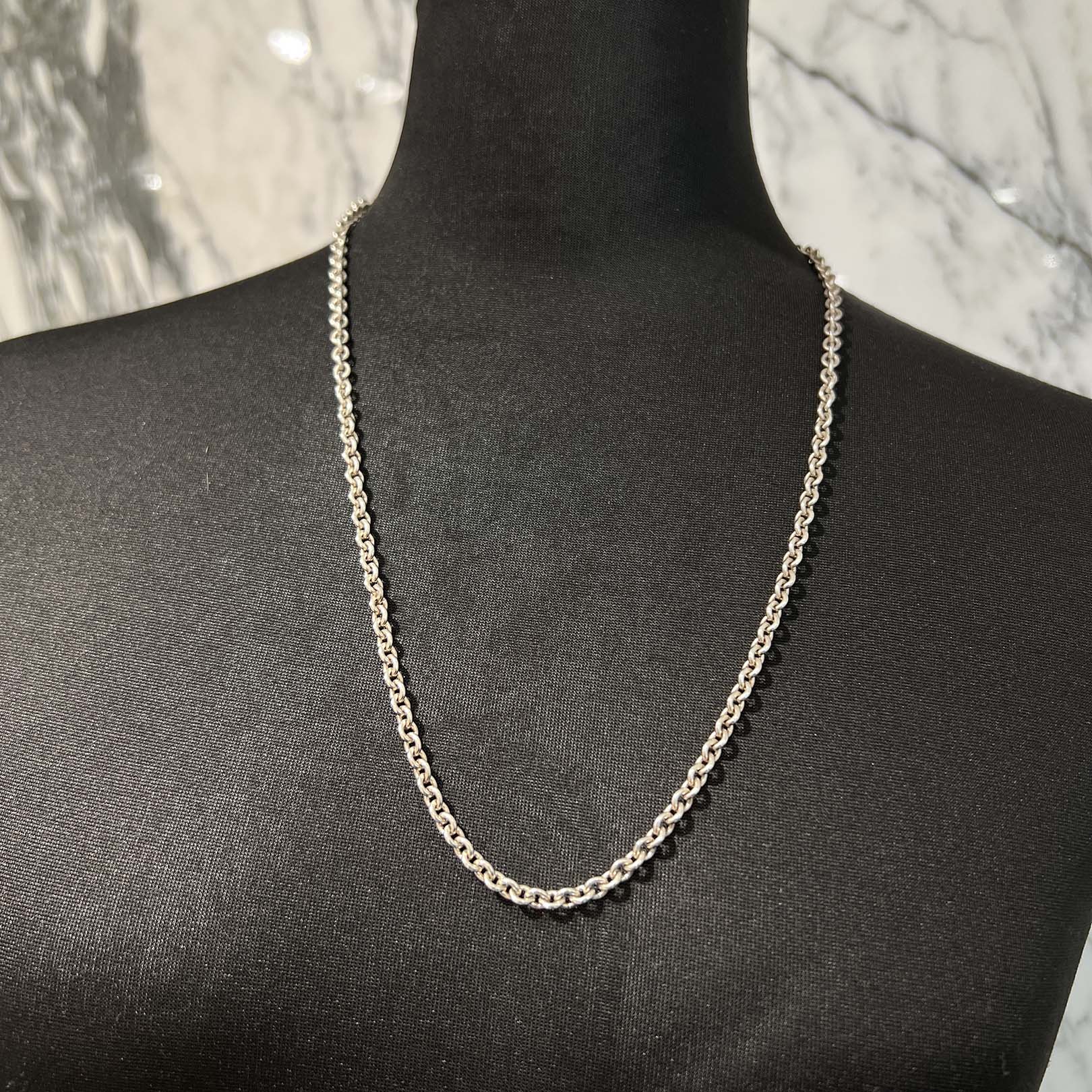 CHROME HEARTS NE Chain Neckless Size 24 Inch クロムハ―ツ NEチェーン ネックレス サイズ24インチ