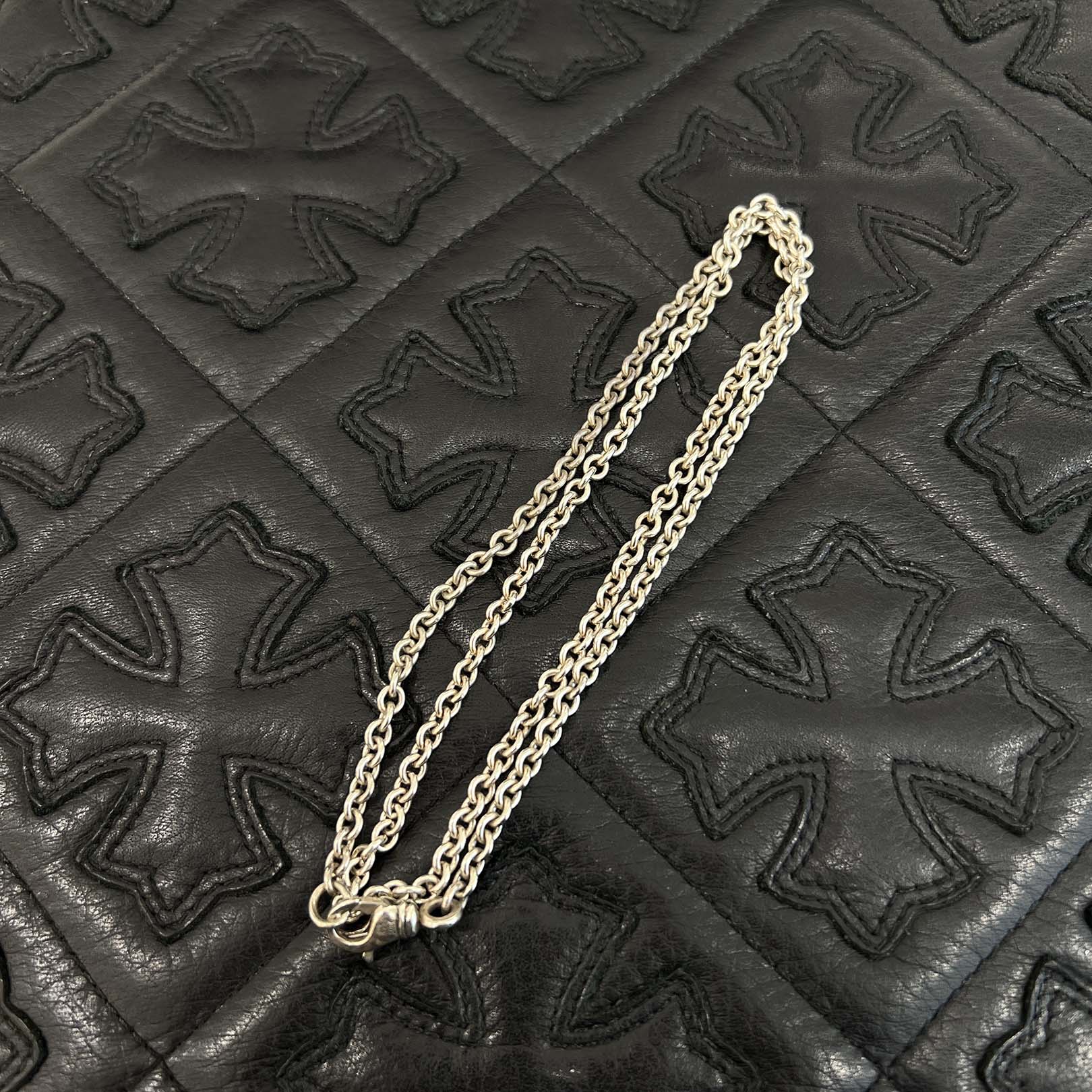 CHROME HEARTS NE Chain Neckless Size 24 Inch クロムハ―ツ NEチェーン ネックレス サイズ24インチ
