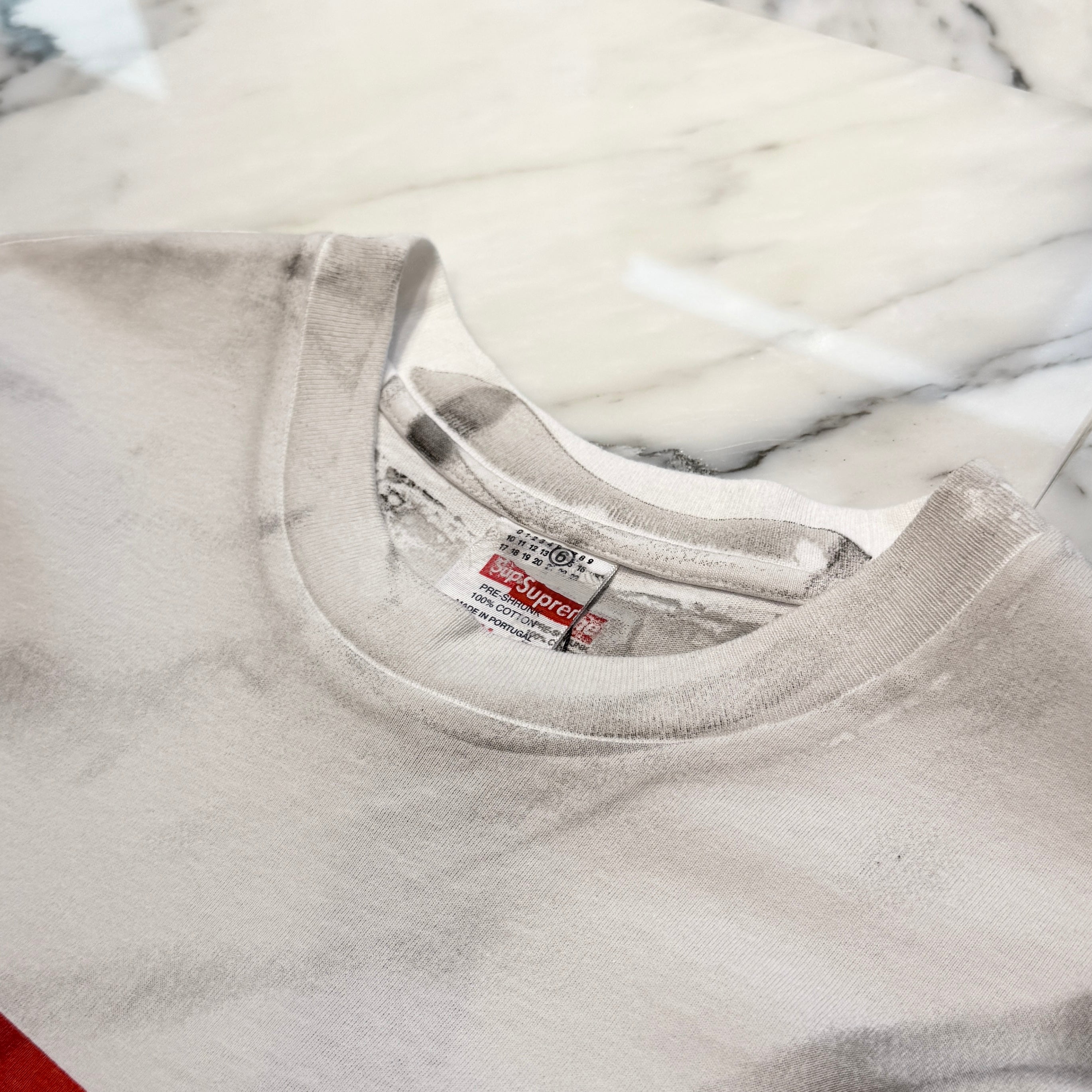 Supreme × MM6 Maison Margiela 2024SS Box Logo Tee Size M