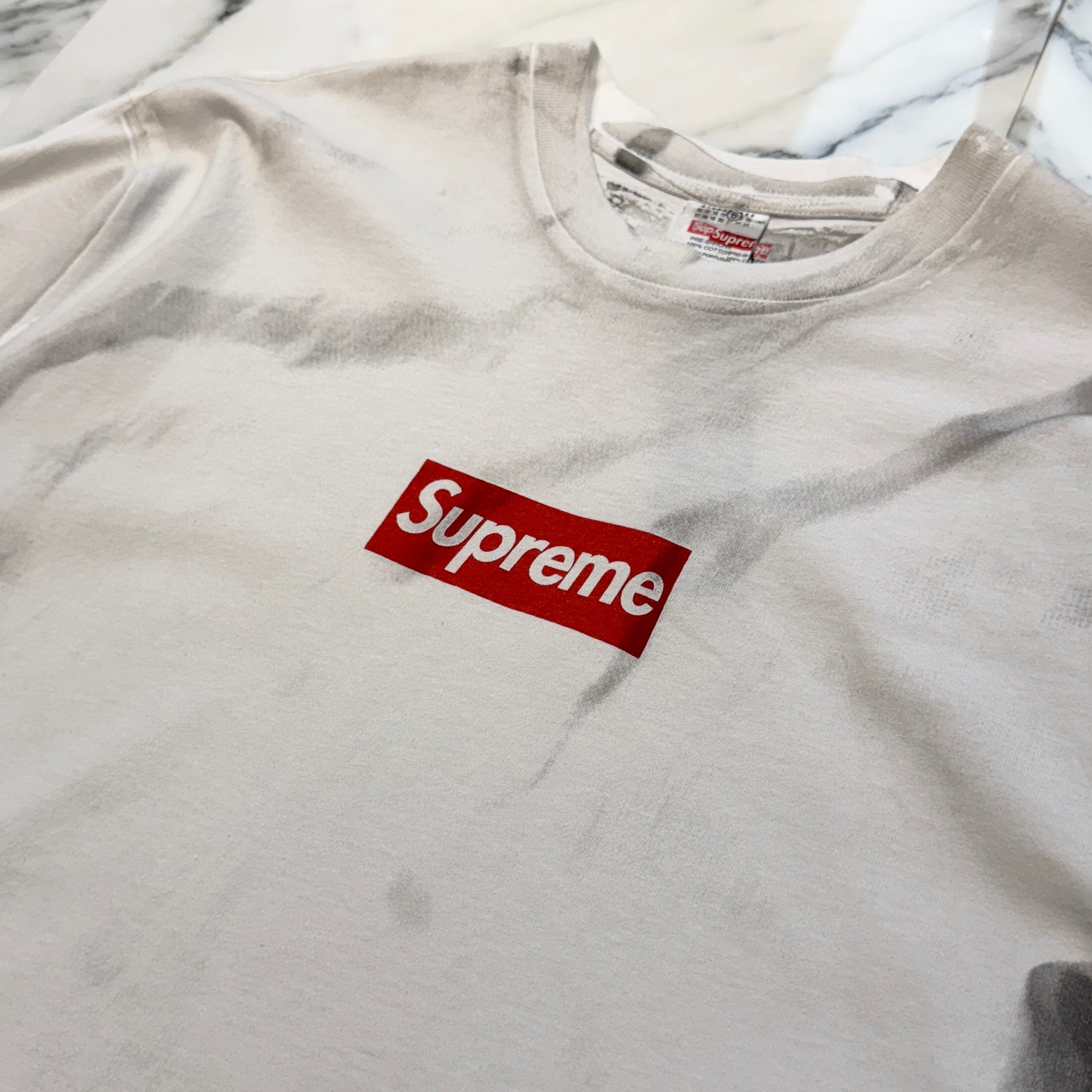 Supreme × MM6 Maison Margiela 2024SS Box Logo Tee Size M