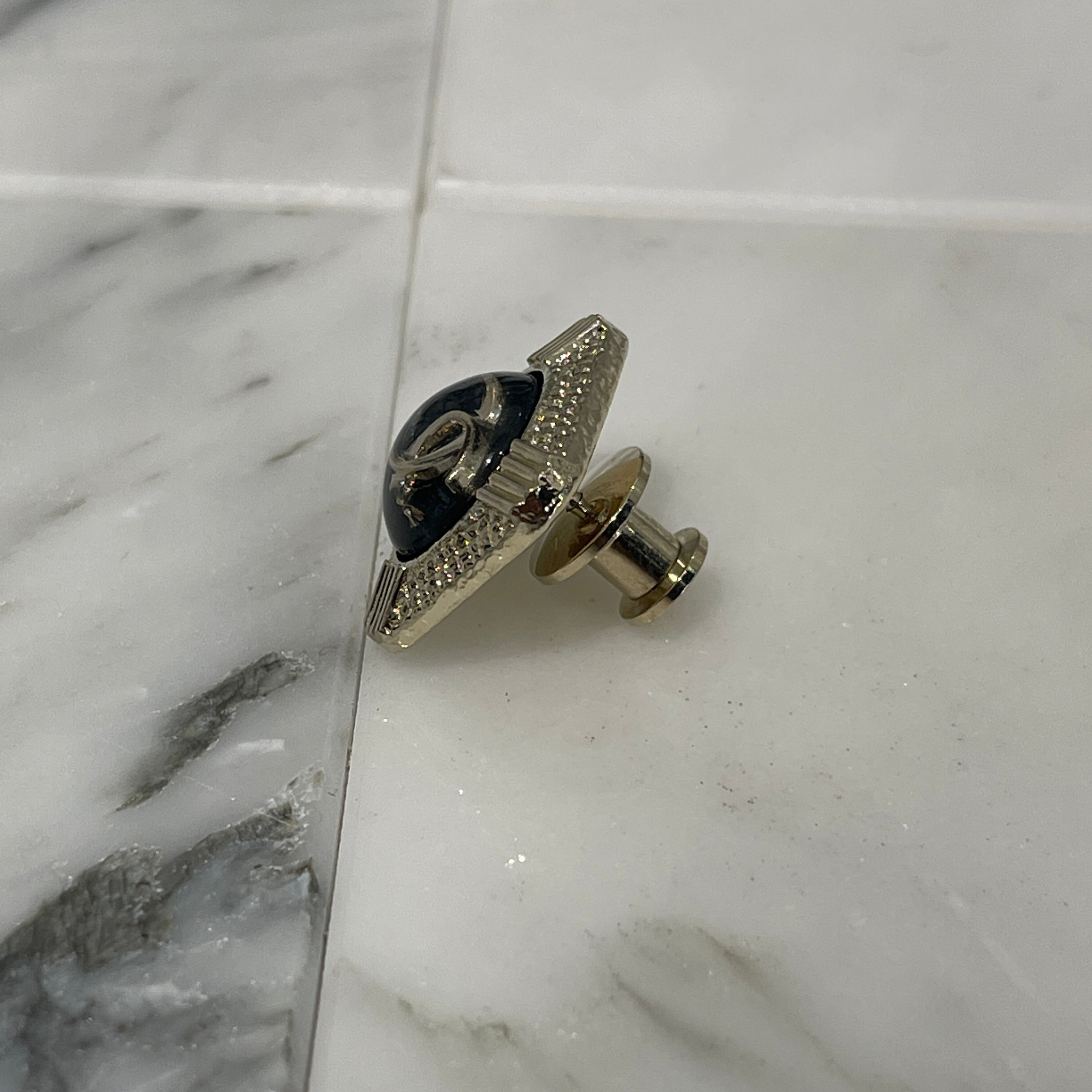 CHANEL Coco Mark Square Broach シャネル ココマーク スクエアブローチ