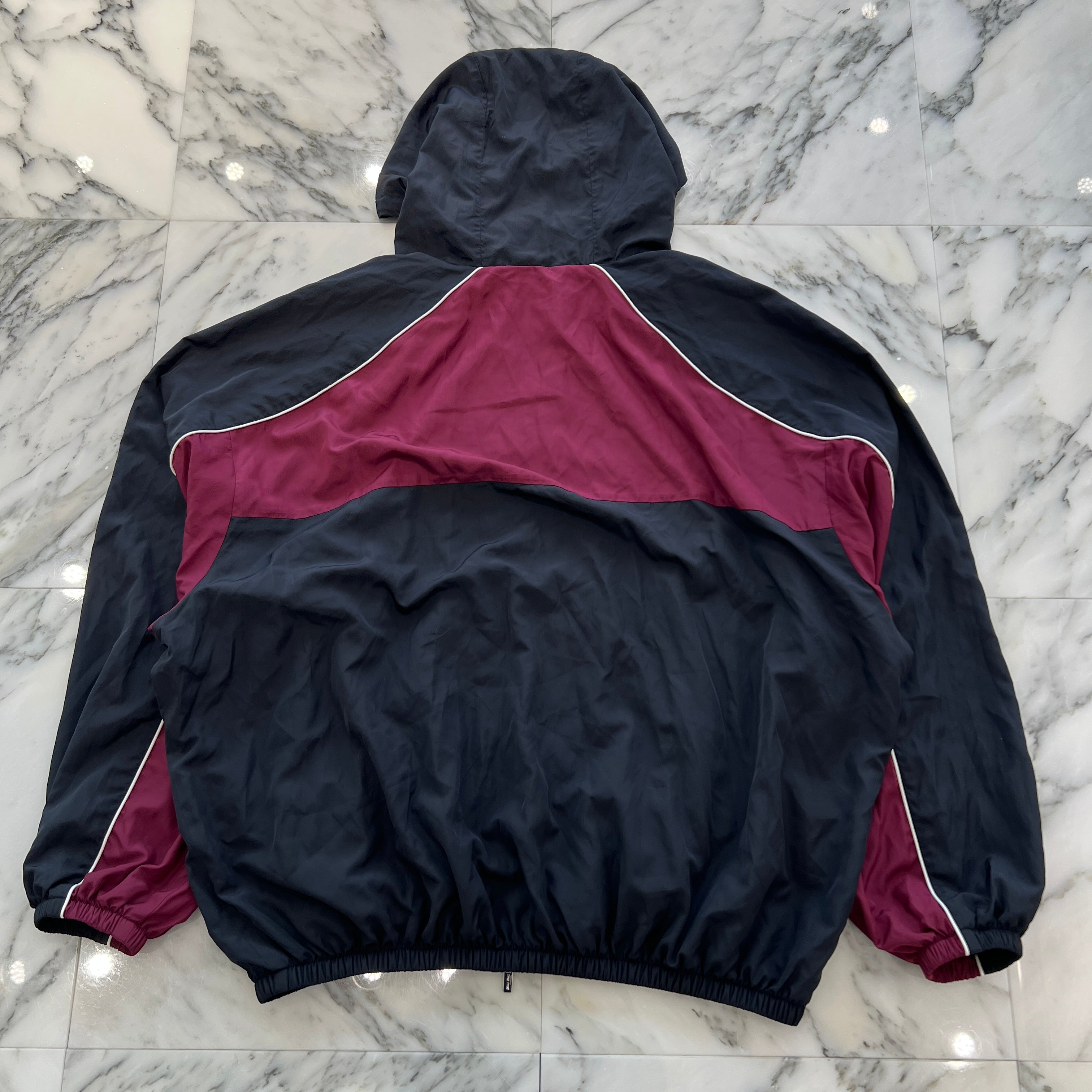 MIU MIU 2025SS Technical Nylon Zip Up Jacket ML1220 S000 163P Size 44 ミュウミュウ テクニカルナイロン ジップアップジャケット サイズ44