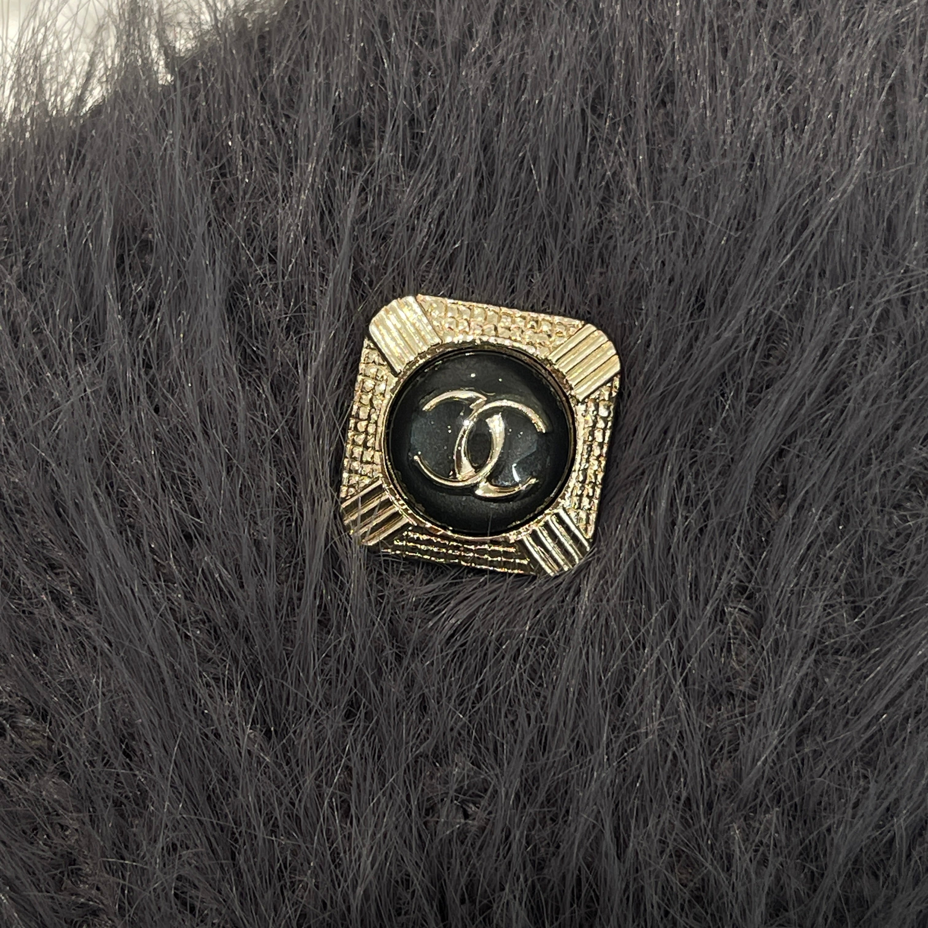 CHANEL Coco Mark Square Broach シャネル ココマーク スクエアブローチ