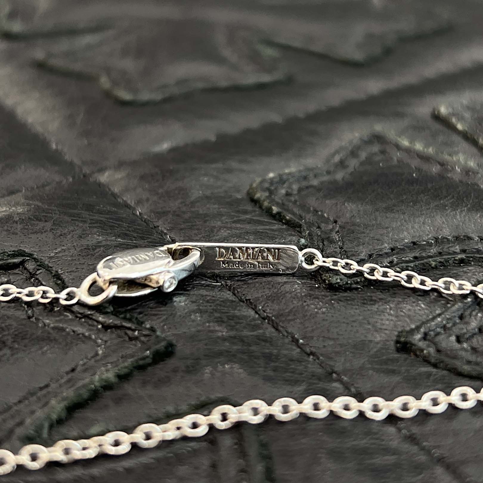 DAMIANI 18KWG Belle Epoque Diamond Crown Necklace 3181AL ダミアーニ 18KWG ベルエポック ダイヤモンド クラウン ネックレス