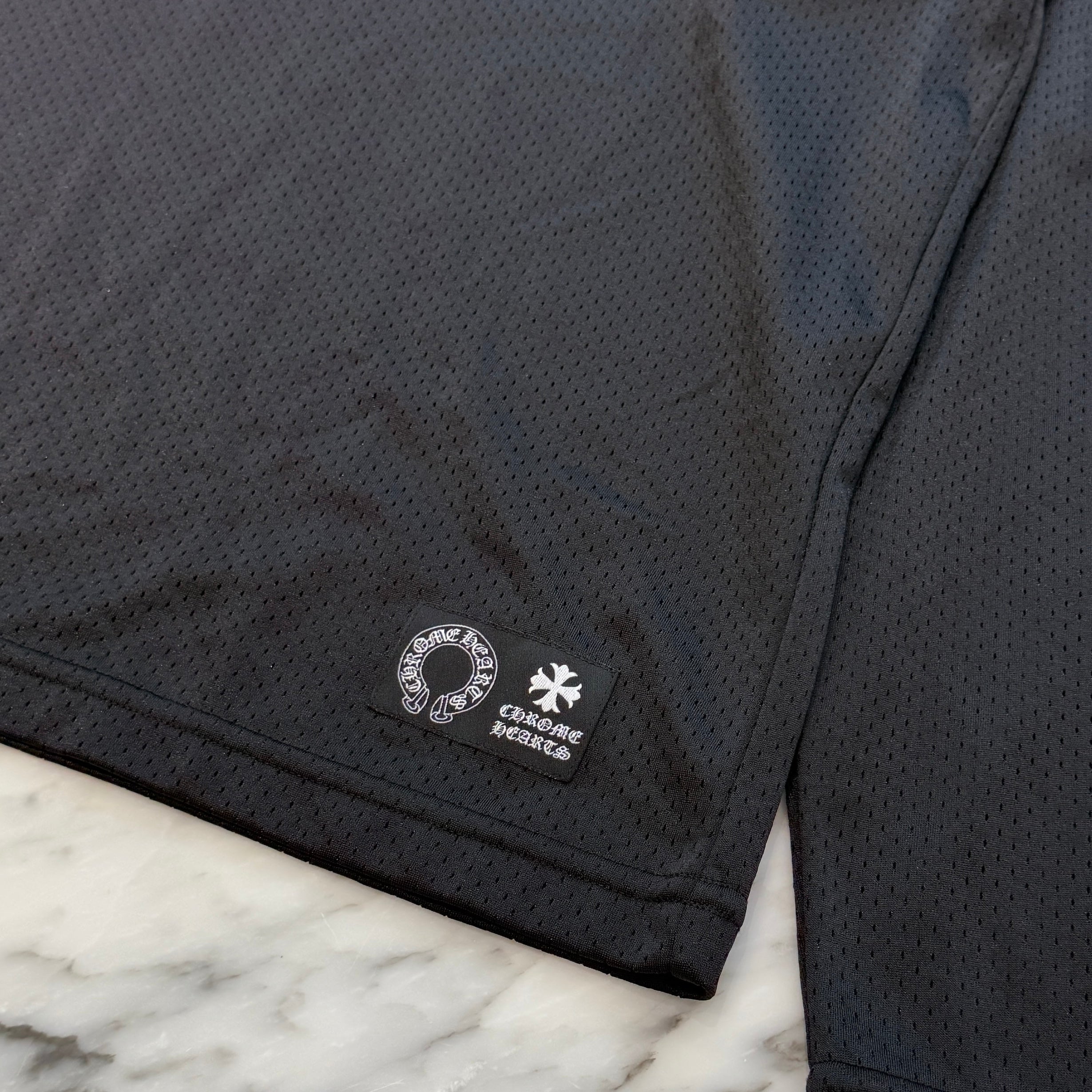 CHROME HEARTS Mesh Warm Up Jersey Size M クロムハーツ メッシュウォームアップジャージー サイズM