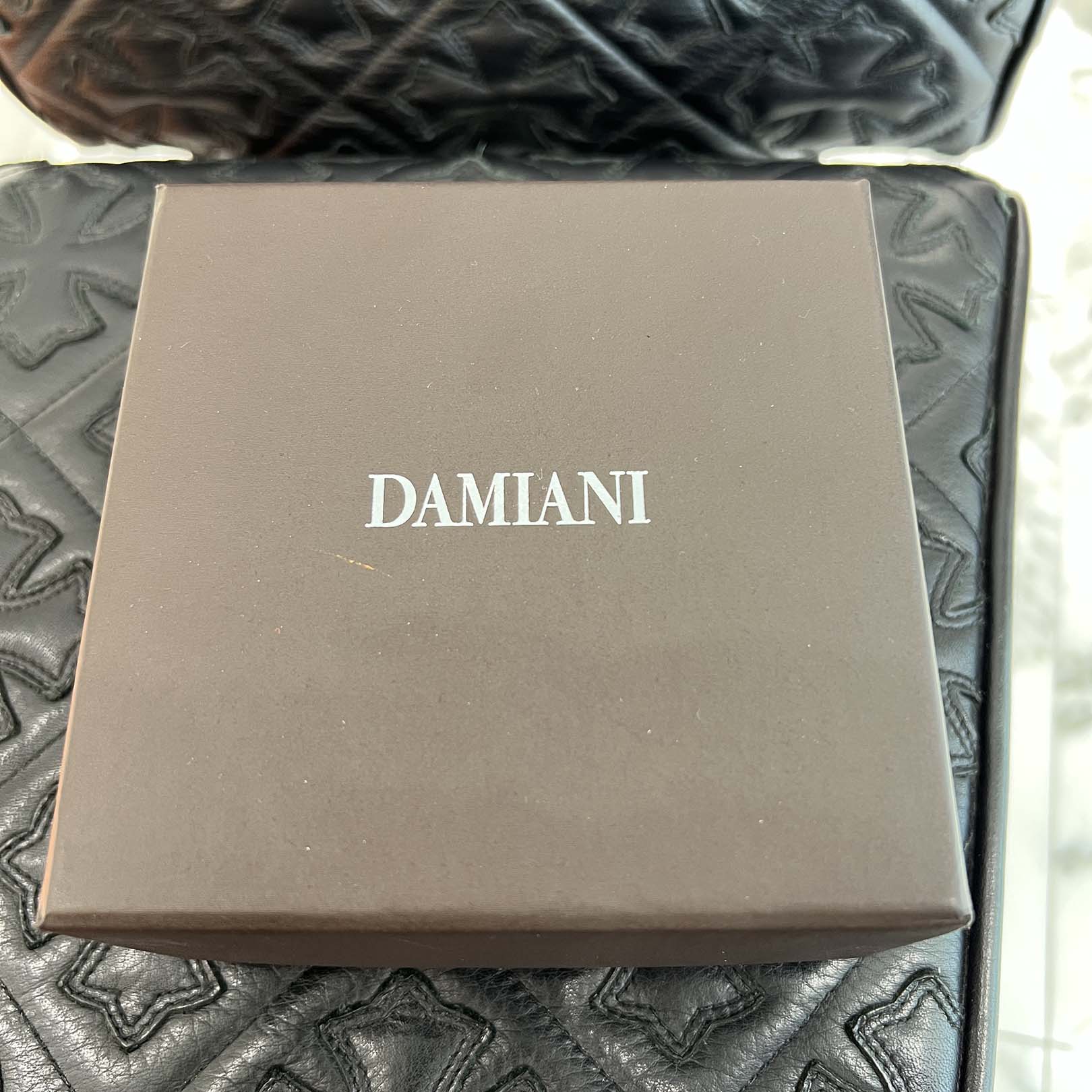 DAMIANI 18KWG Belle Epoque Diamond Crown Necklace 3181AL