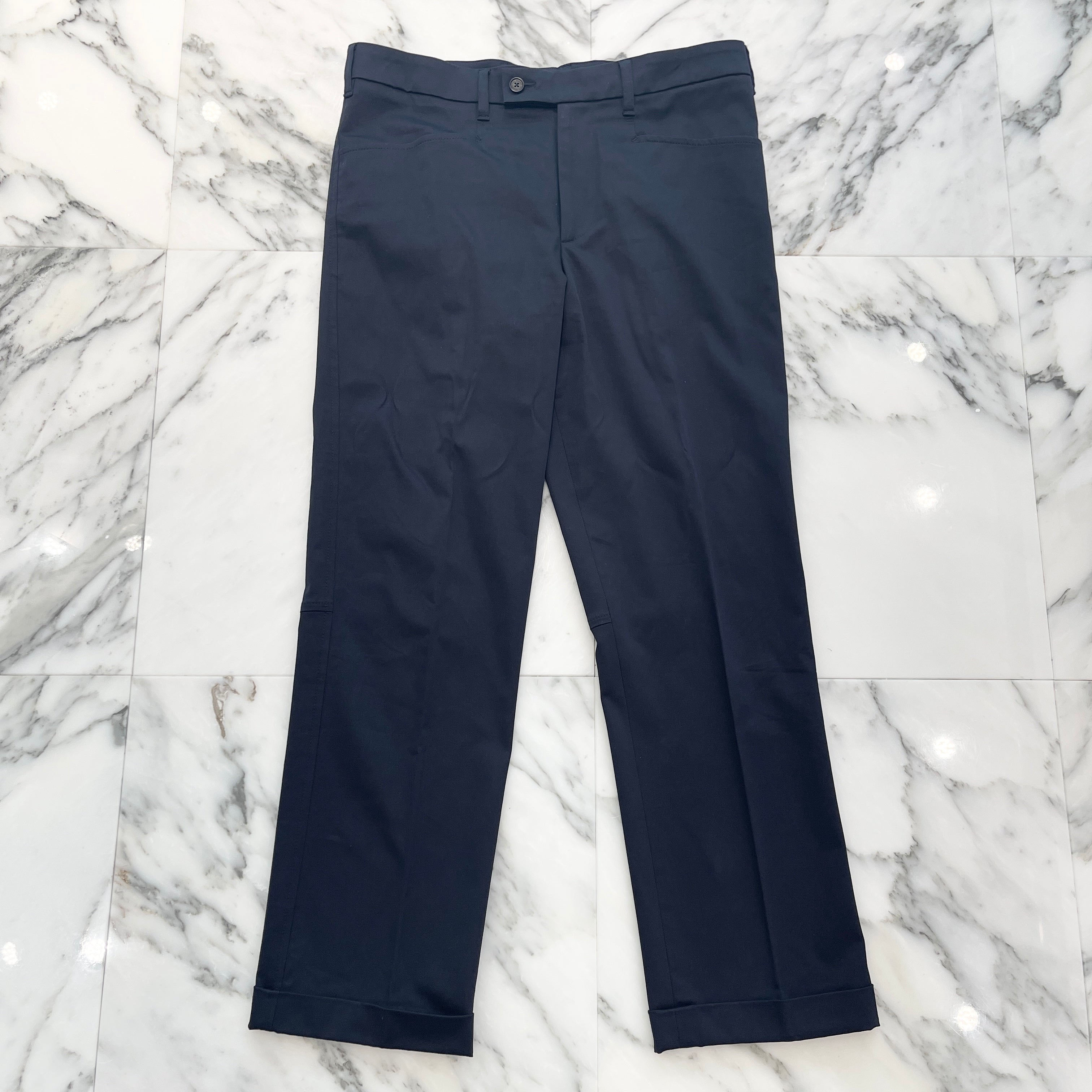 NEIL BARRETT 2021SS Skinny Fit Slacks Pants PBPA836H Q000 415 Size 44 ニールバレット スキニーフィット スラックスパンツ サイズ 44