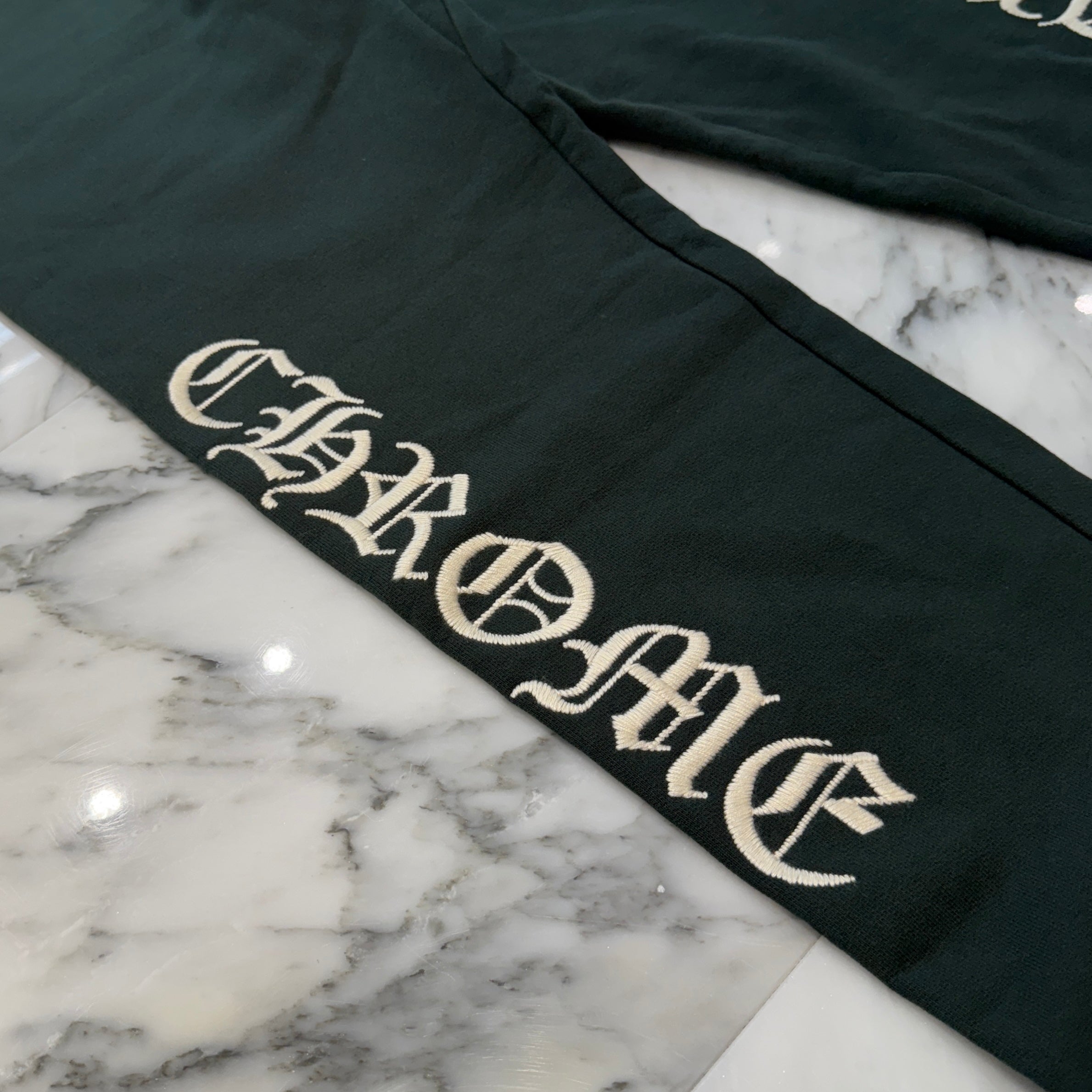 CHROME HEARTS SLO RIDE Logo Embroidery Sweat Long Pants Size L クロムハーツ スローライド ロゴ刺繍 スウェットロングパンツ サイズL