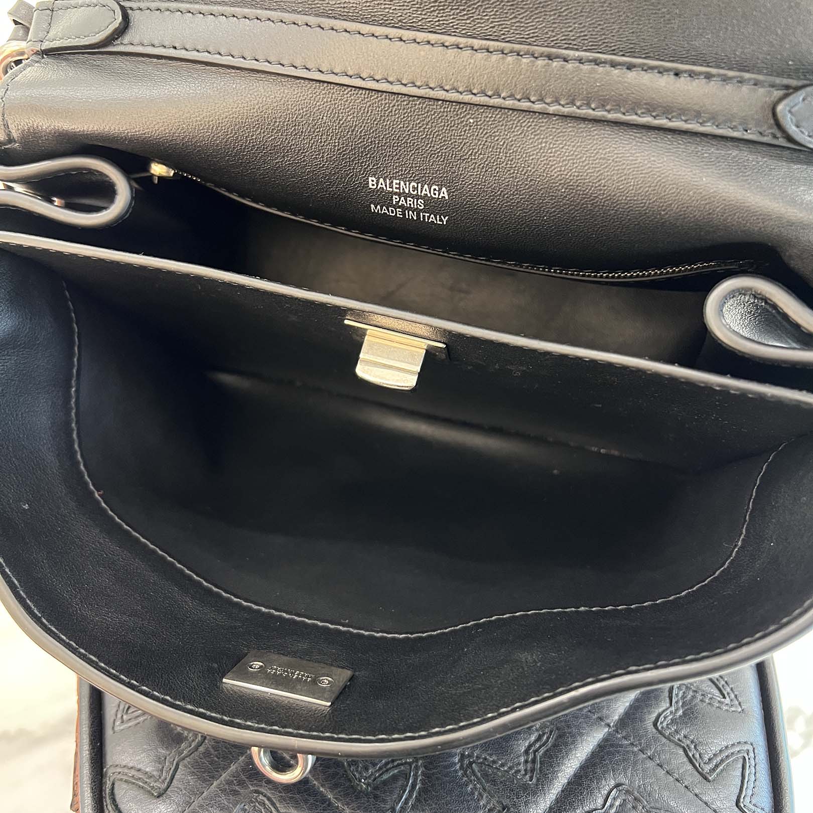 BALENCIAGA × Lamborghini 2025AW Rodeo Shoulder Bag 8275832AB0H1000 バレンシアガ×ランボルギーニ ロデオ ショルダーバッグ