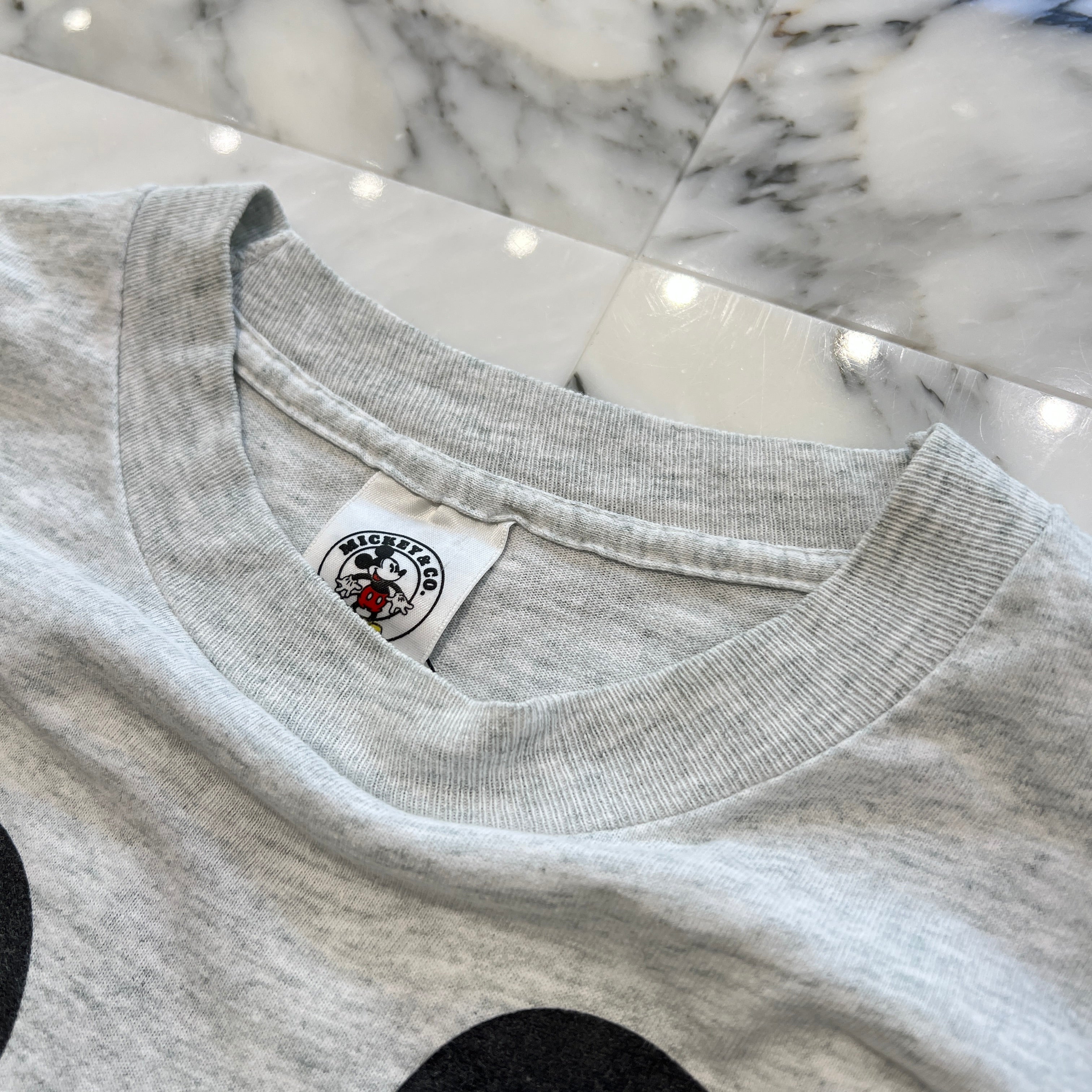 Vintage 90's Disney ”Mickey Mouse Blue Pants” Mickey＆Co. S/S Tee Size ONE SIZE 90's ディズニー "ミッキーマウス ブルーパンツ" ミッキーアンドコー社製 Tシャツ サイズONE SIZE