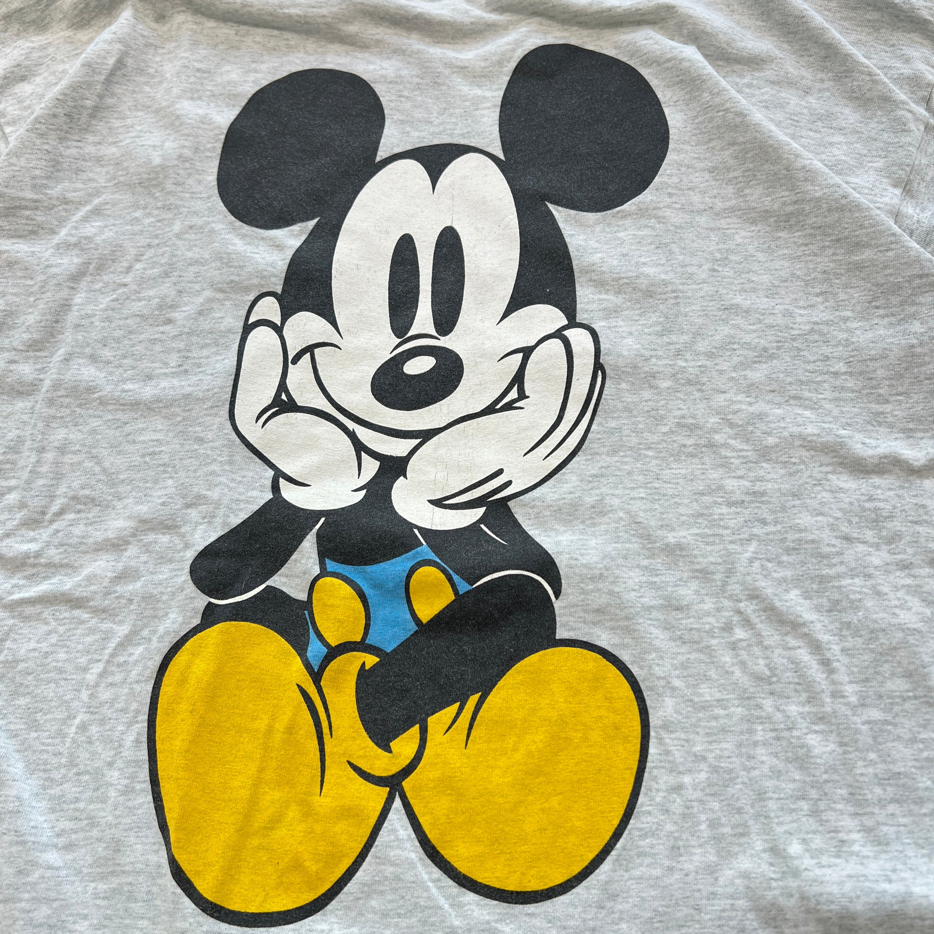 Vintage 90's Disney ”Mickey Mouse Blue Pants” Mickey＆Co. S/S Tee Size ONE SIZE 90's ディズニー "ミッキーマウス ブルーパンツ" ミッキーアンドコー社製 Tシャツ サイズONE SIZE